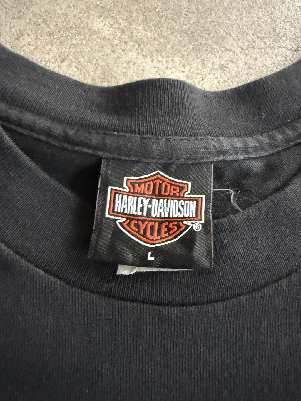 2000S HARLEY DAVIDSON ORLANDO OCTOBER BIKERFEST VINTAGE T-SHIRT (L)