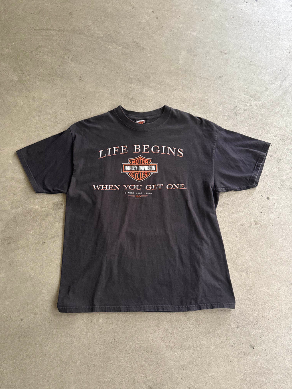2000S HARLEY DAVIDSON AMERICAN INDIAN SEMINOLE FLORIDA T-SHIRT (XL)