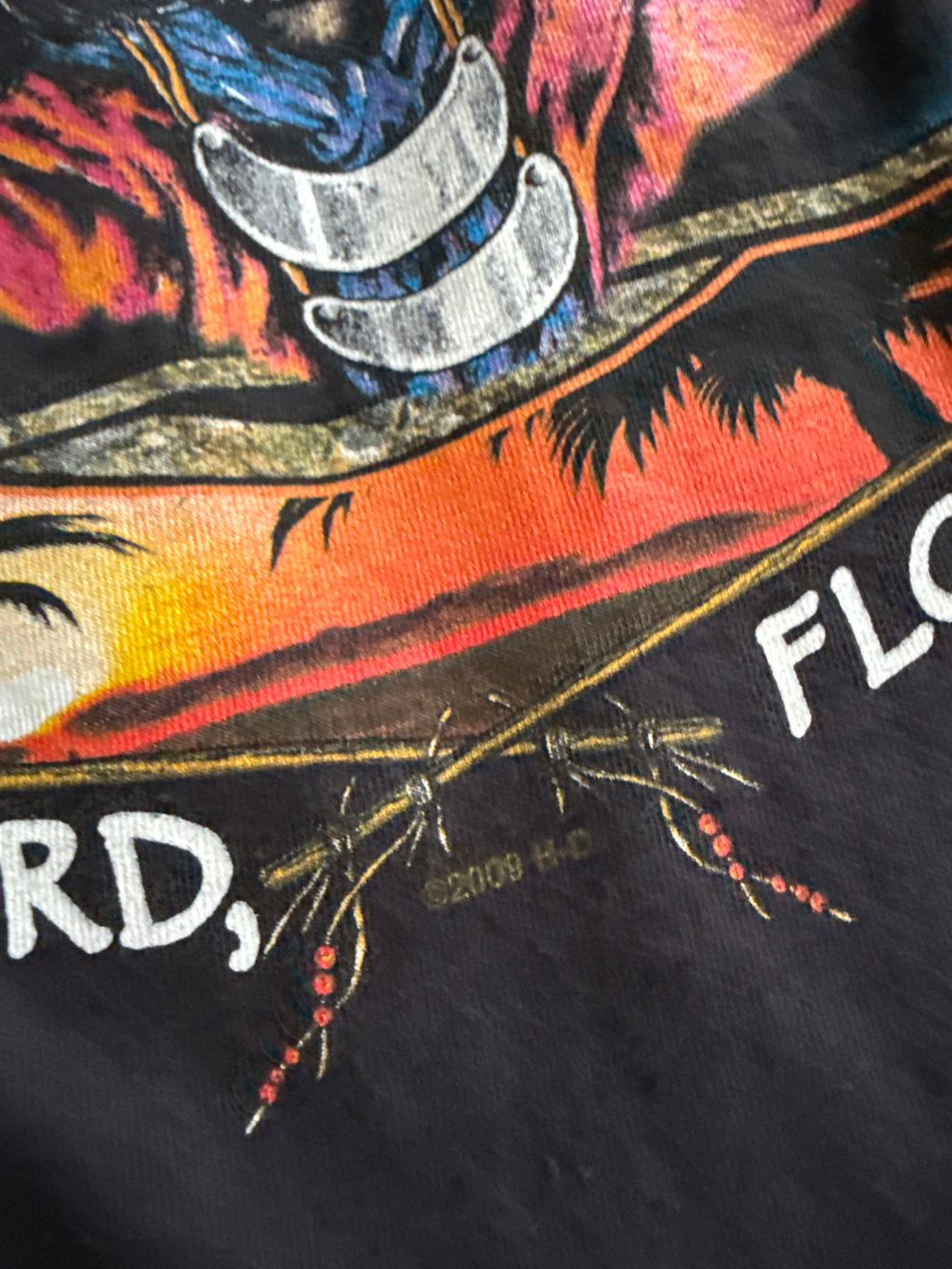 2000S HARLEY DAVIDSON AMERICAN INDIAN SEMINOLE FLORIDA T-SHIRT (XL)