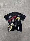 2000S VINTAGE LED ZEPPELIN ALL-OVER PRINT GRAPHIC TEE (L)
