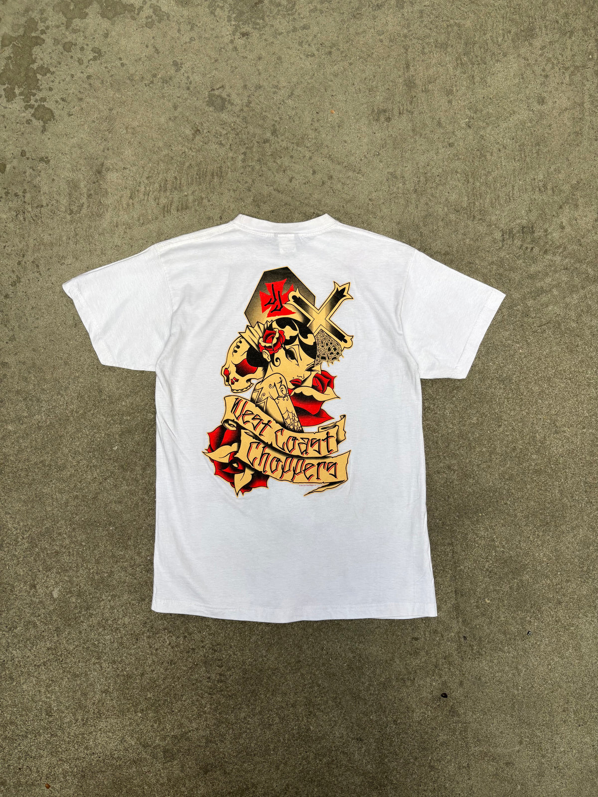 2000S WEST COAST CHOPPERS TATTOO ART VINTAGE GRAPHIC TEE (S)