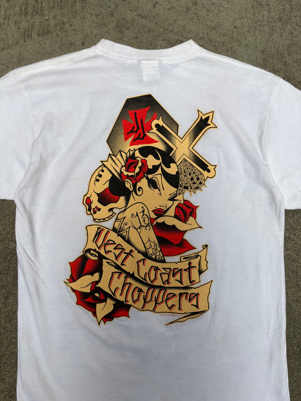 2000S WEST COAST CHOPPERS TATTOO ART VINTAGE GRAPHIC TEE (S)