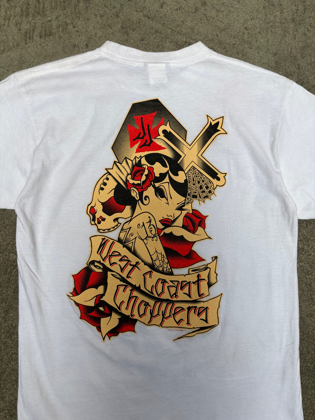 2000S WEST COAST CHOPPERS TATTOO ART VINTAGE GRAPHIC TEE (S)