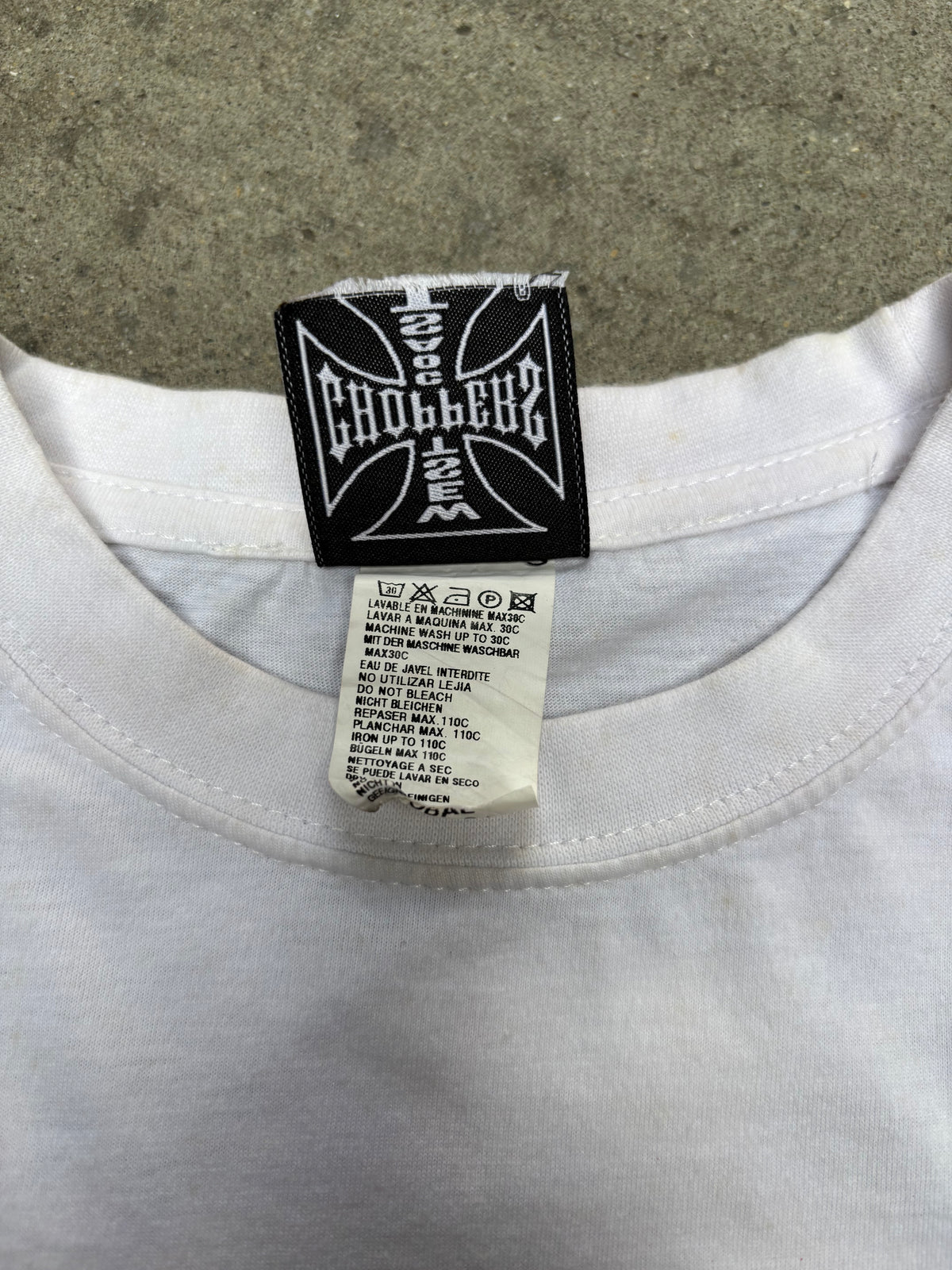 2000S WEST COAST CHOPPERS TATTOO ART VINTAGE GRAPHIC TEE (S)