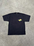 1996 VINTAGE SPACE JAM LOGO GRAPHIC TEE (L)