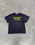 2000S VINTAGE "BODY OF A GOD" HUMOR GRAPHIC TEE (XL)