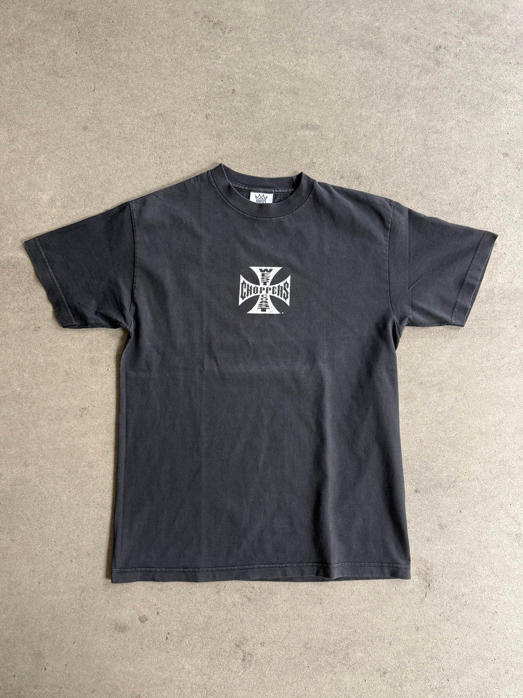 2000S WEST COAST CHOPPERS WINGS LOGO T-SHIRT (M)