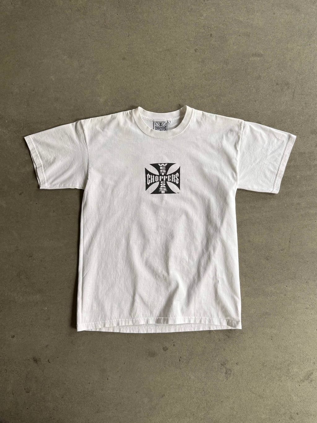2000S WEST COAST CHOPPERS CLASSIC OG CROSS VINTAGE T-SHIRT (S)