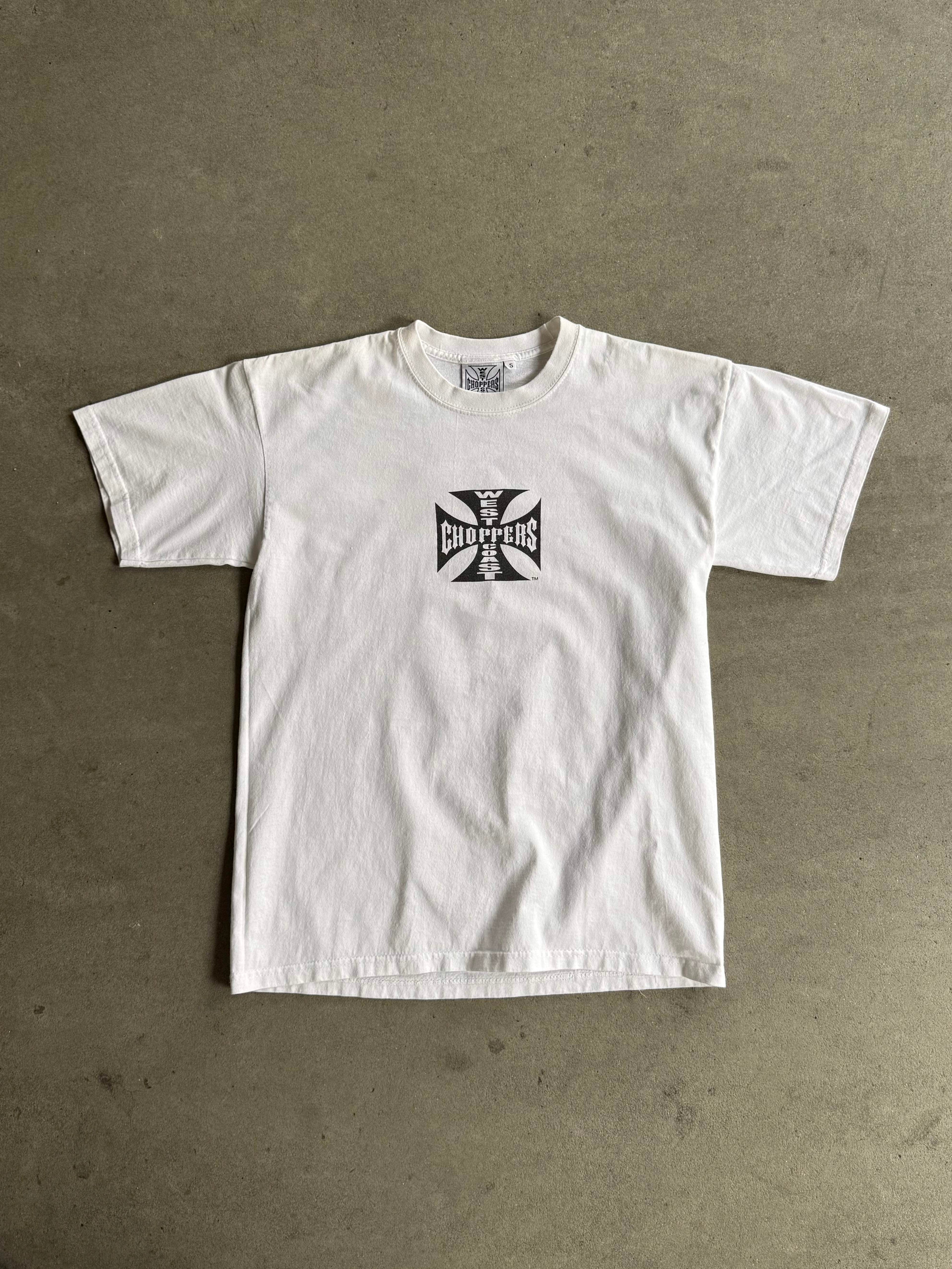 2000S WEST COAST CHOPPERS CLASSIC OG CROSS VINTAGE T-SHIRT (S)