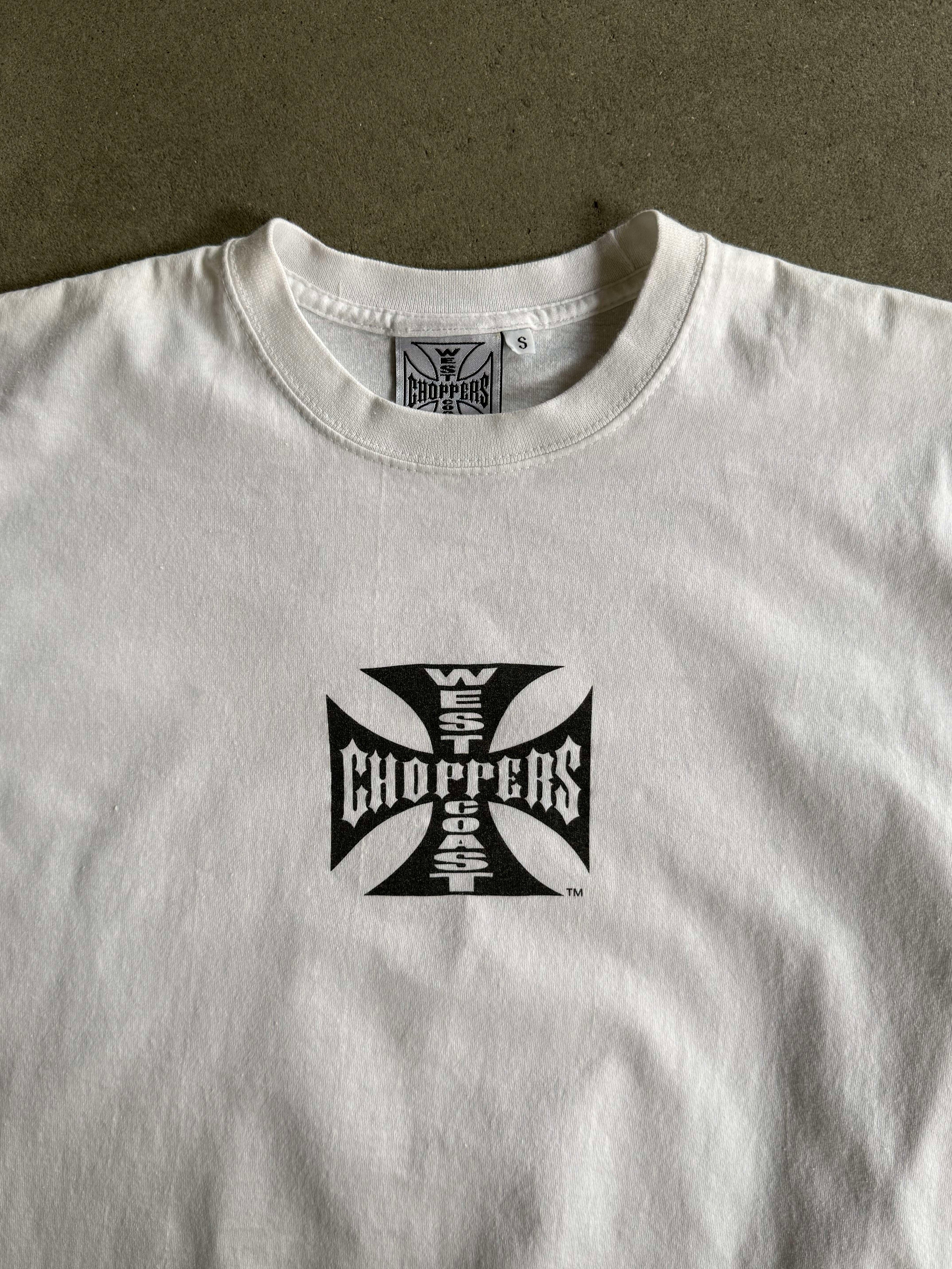 2000S WEST COAST CHOPPERS CLASSIC OG CROSS VINTAGE T-SHIRT (S)