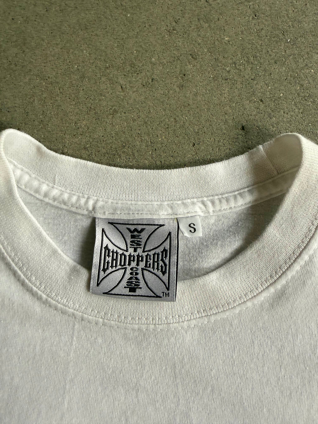 2000S WEST COAST CHOPPERS CLASSIC OG CROSS VINTAGE T-SHIRT (S)