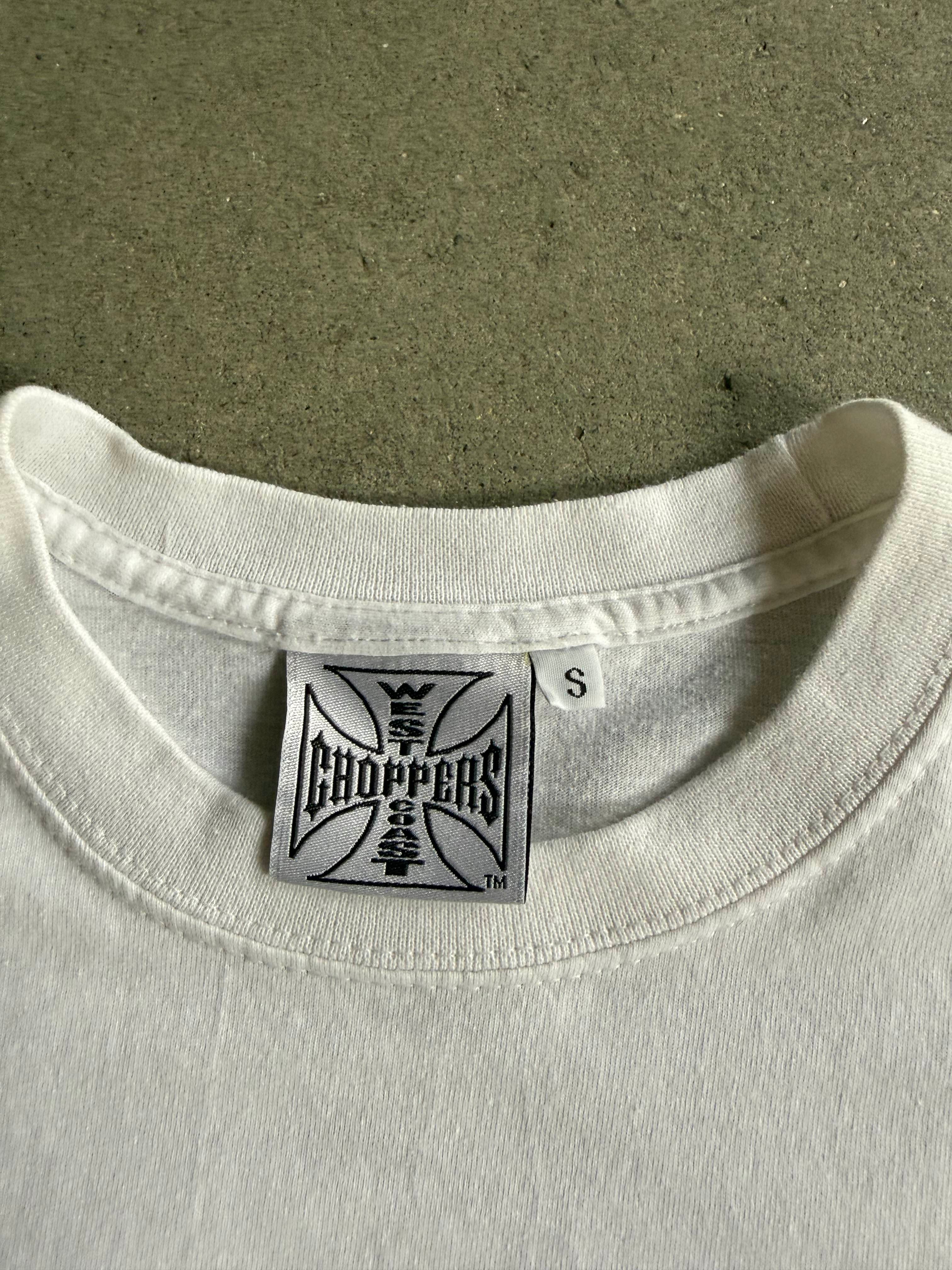 2000S WEST COAST CHOPPERS CLASSIC OG CROSS VINTAGE T-SHIRT (S)