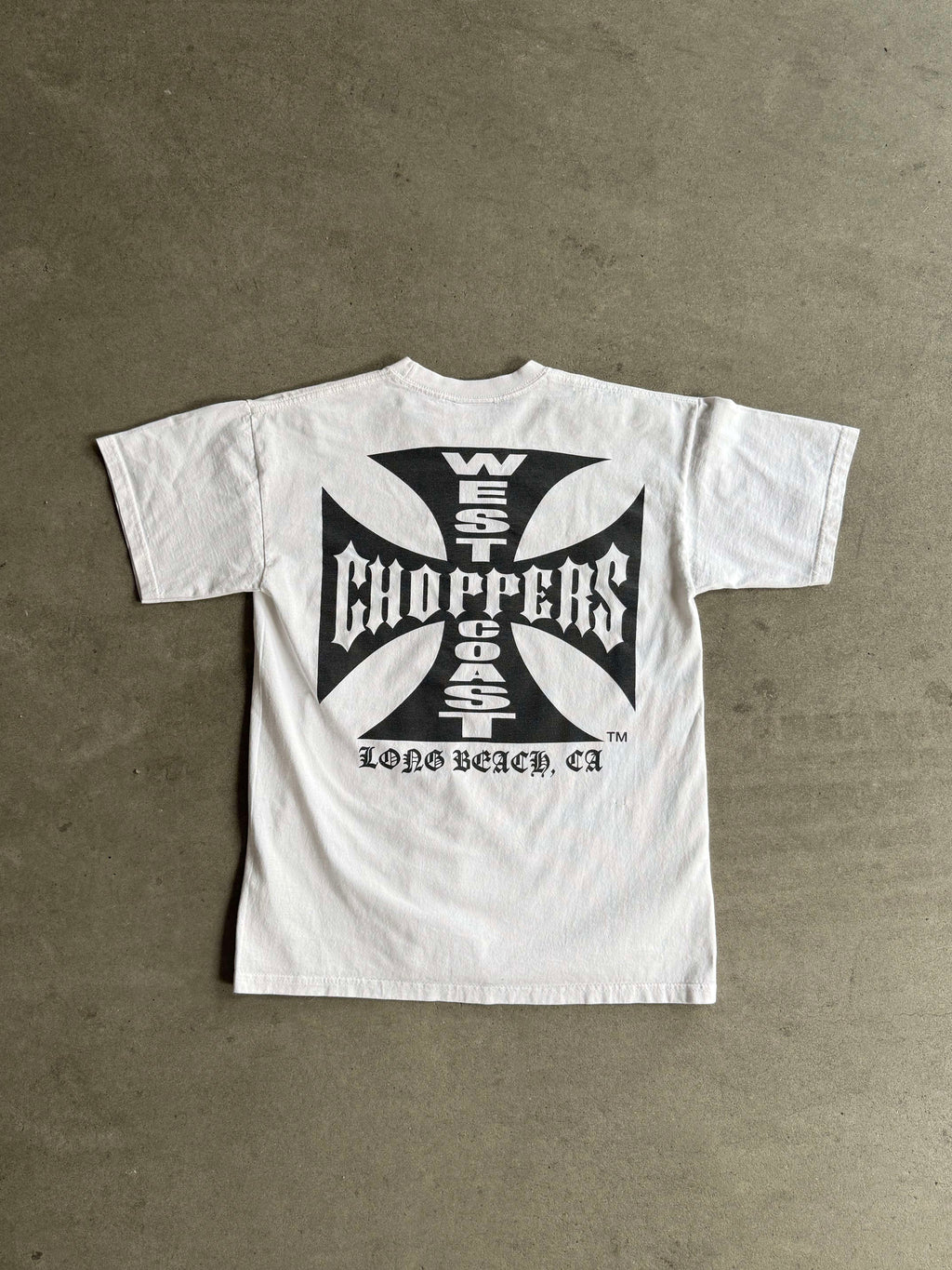 2000S WEST COAST CHOPPERS CLASSIC OG CROSS VINTAGE T-SHIRT (S)