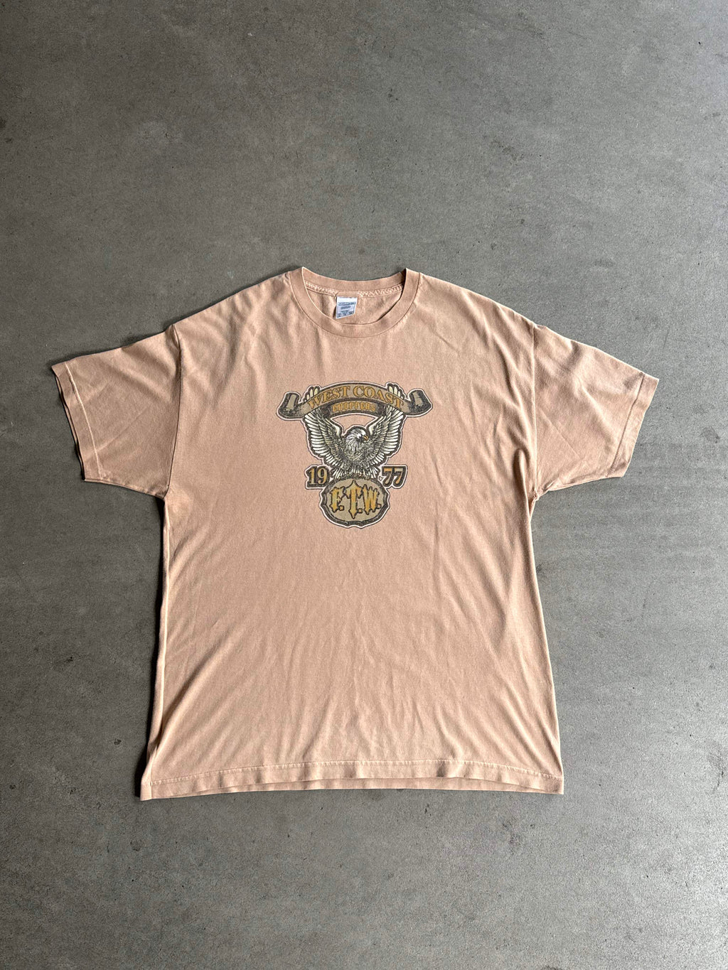 1997 WEST COAST CHOPPERS EAGLE VINTAGE GRAPHIC TEE (XL)