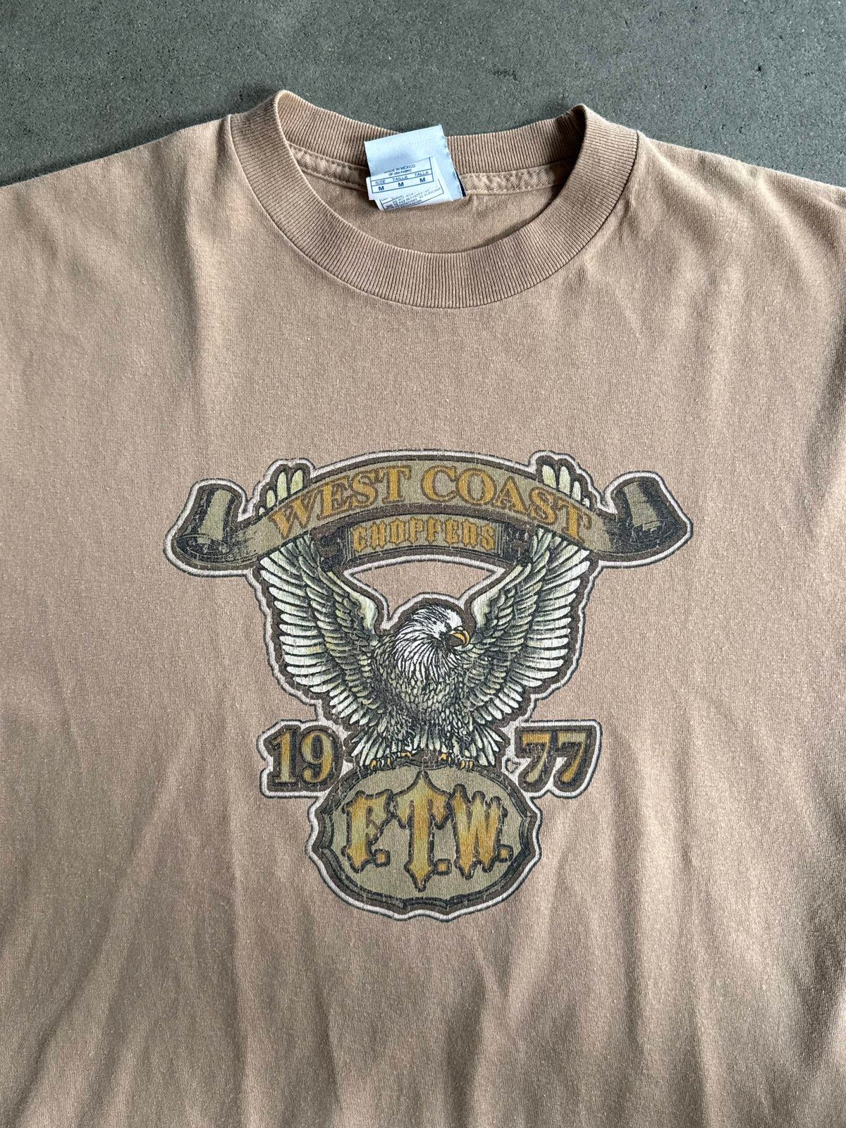 1997 WEST COAST CHOPPERS EAGLE VINTAGE GRAPHIC TEE (M)
