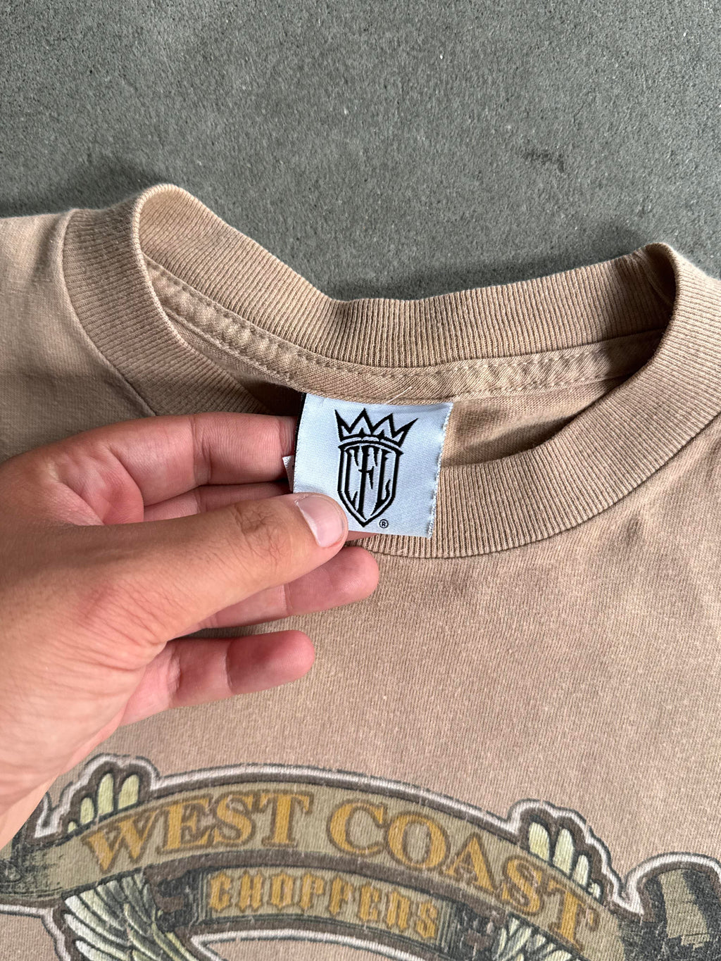1997 WEST COAST CHOPPERS EAGLE VINTAGE GRAPHIC TEE (M)