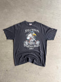 2004 DAYTONA BIKEWEEK EAGLE CHOPPER BIKER SUNFADED BLACK T-SHIRT (XL)