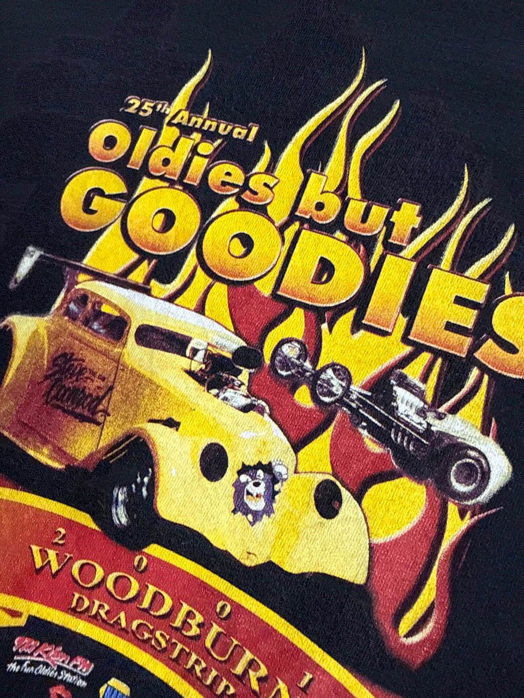 2001 WOODBURN DRAGSTRIP "OLDIES BUT GOODIES" GRAPHIC TEE (XXL)