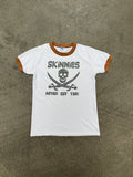 2000S SKINNIES "NEVER SAY YAR!" GRAPHIC RINGER TEE (S)