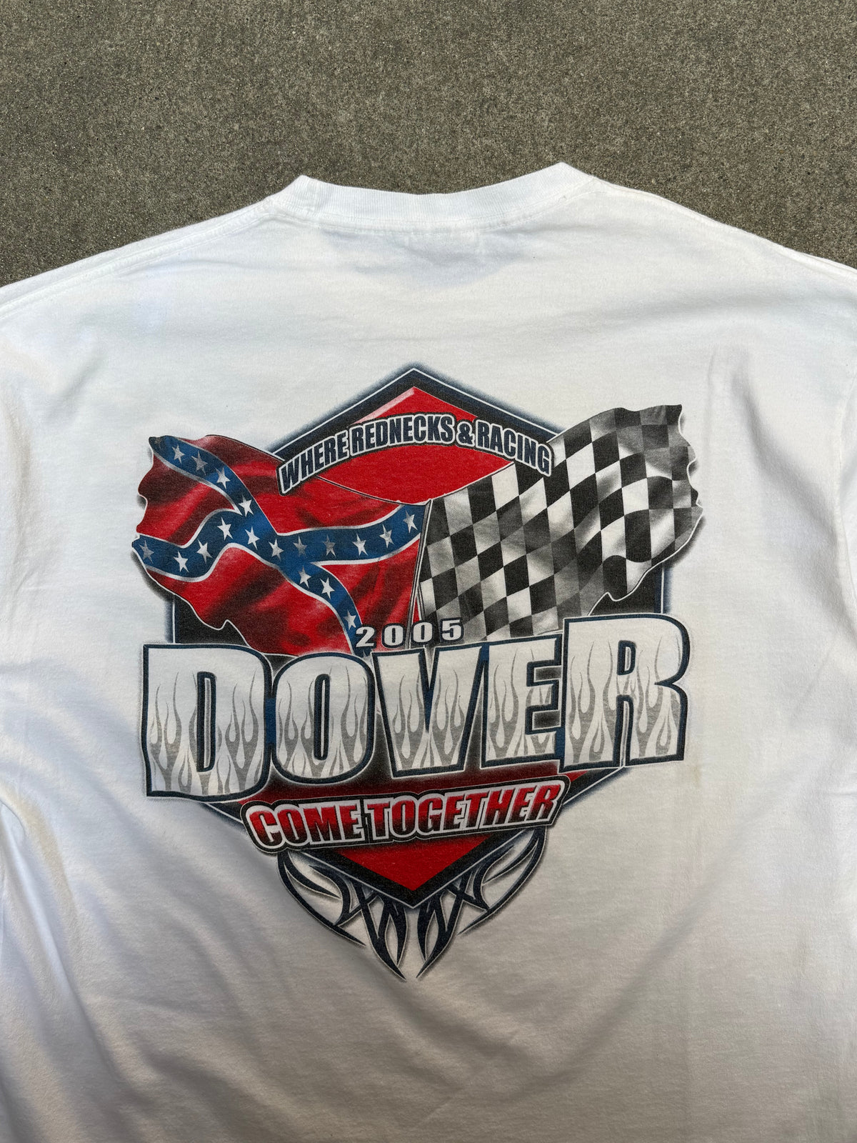 2005 VINTAGE DOVER DELAWARE RACING GRAPHIC TEE (XL)