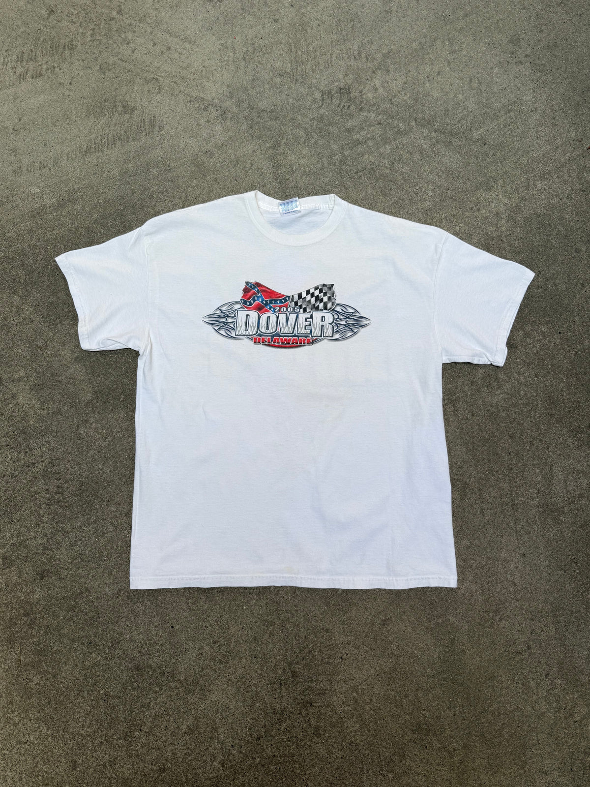 2005 VINTAGE DOVER DELAWARE RACING GRAPHIC TEE (XL)