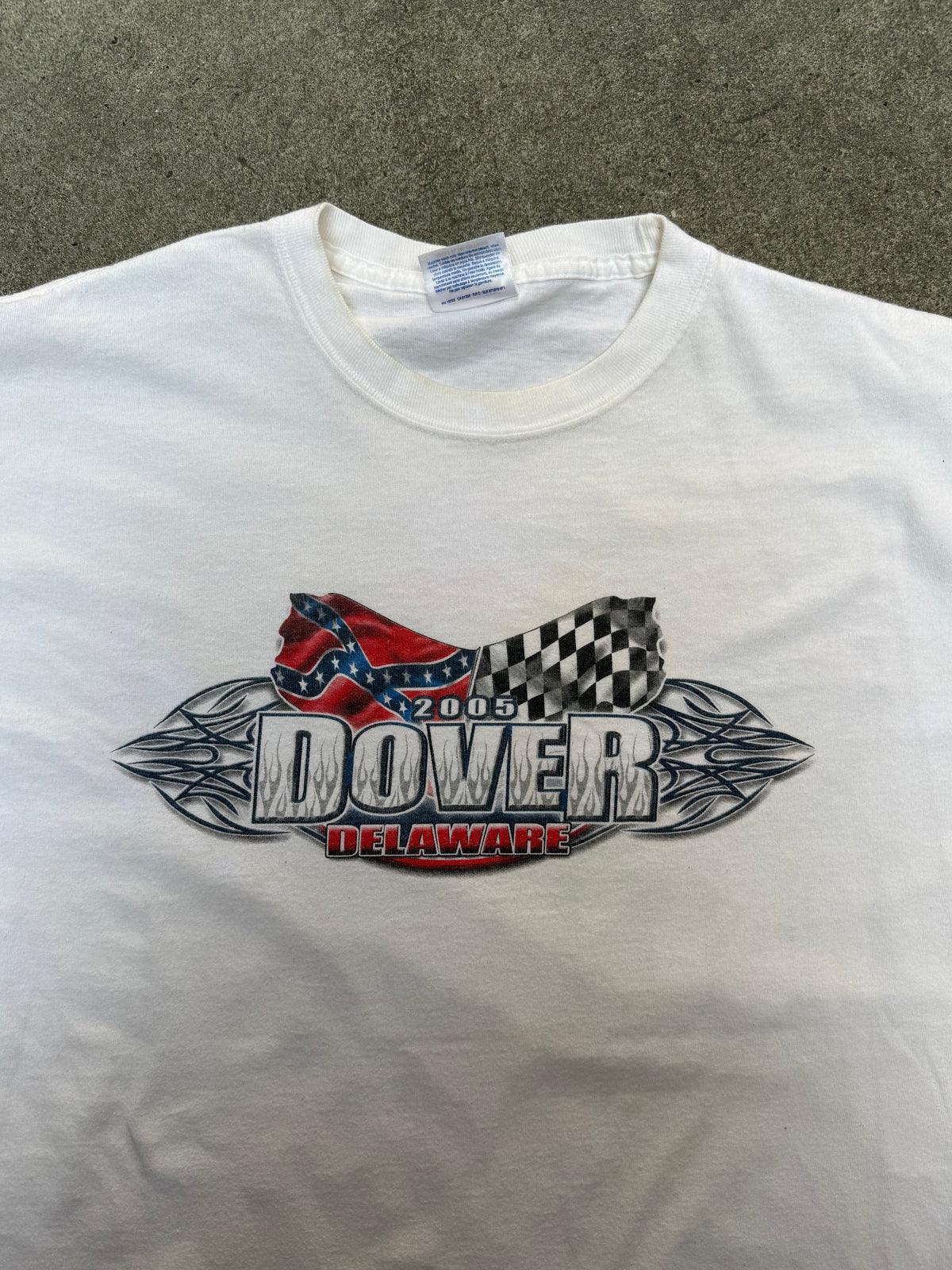 2005 VINTAGE DOVER DELAWARE RACING GRAPHIC TEE (XL)