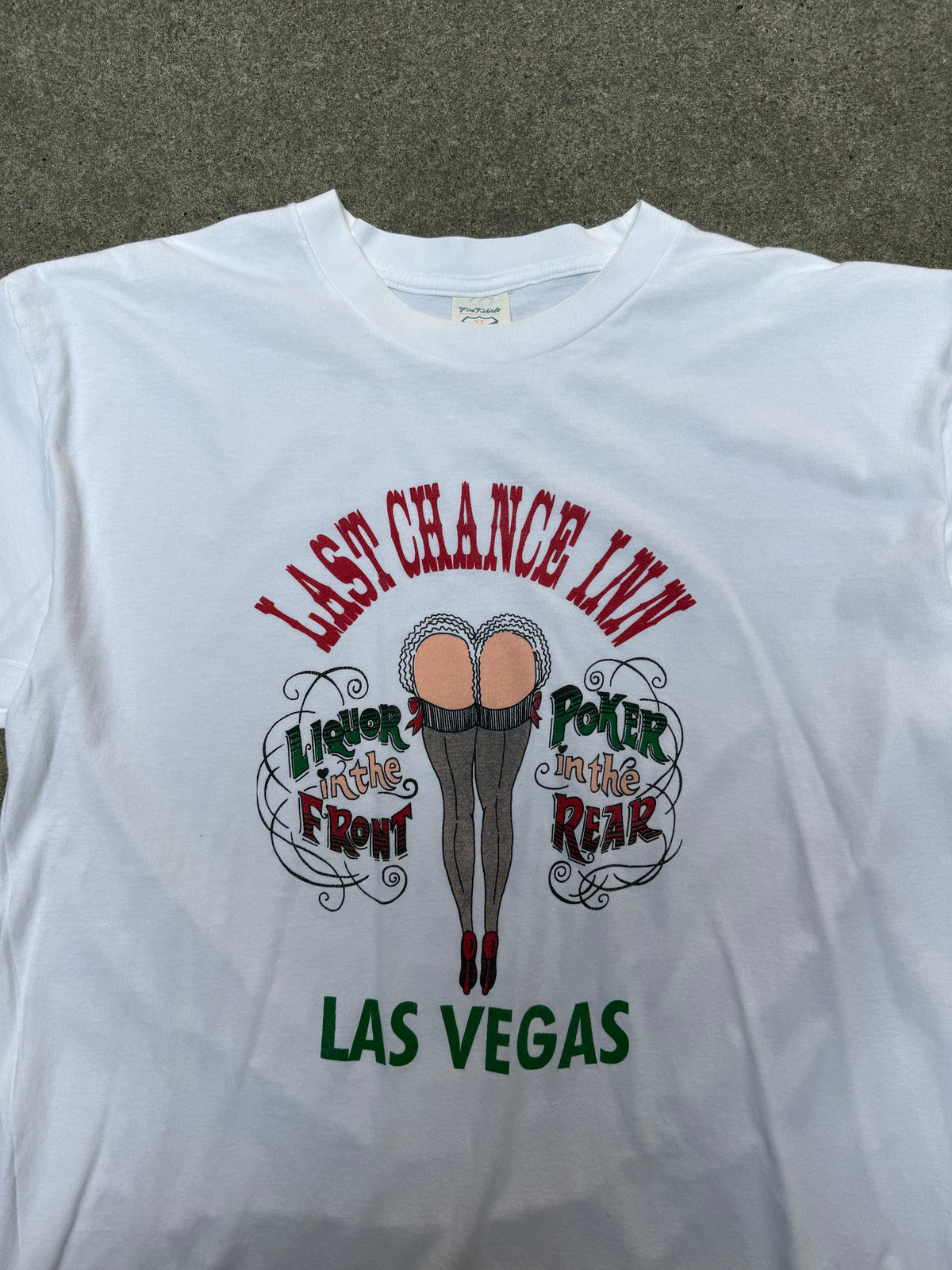1990S VINTAGE LAST CHANCE INN LAS VEGAS GRAPHIC TEE (XL)