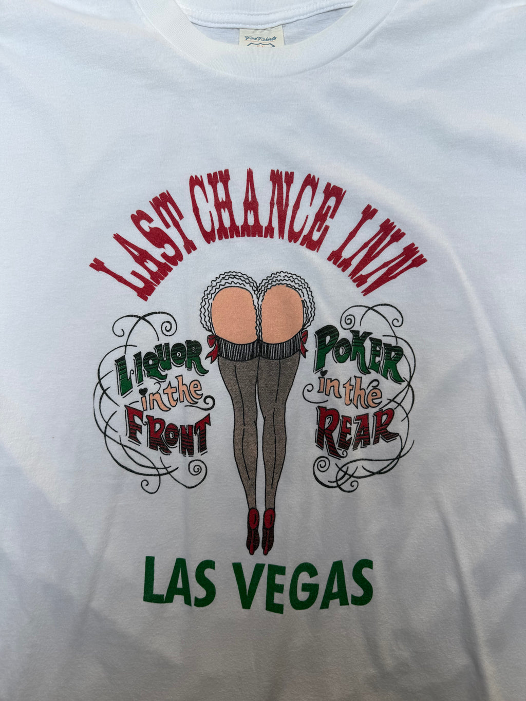 1990S VINTAGE LAST CHANCE INN LAS VEGAS GRAPHIC TEE (XL)