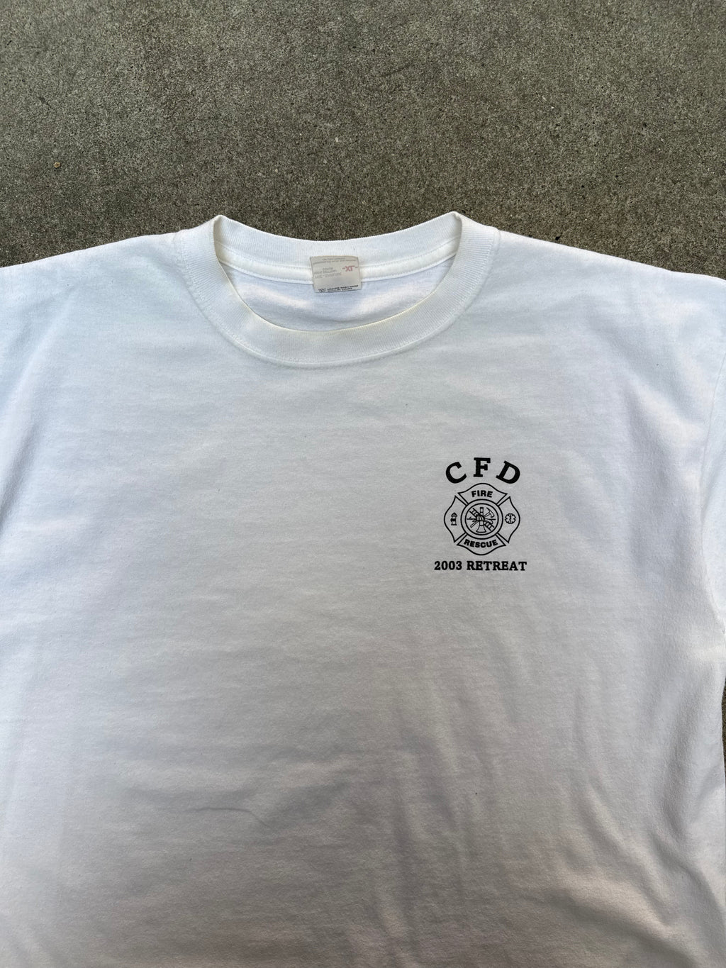 1990S VINTAGE DÜSSELDORF'S ON THE BEACH FLORIDA GRAPHIC TEE (XL)
