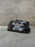 1930S EVELEIGH BAGGAGE HAND-PAINTED SKULL DOCTOR BAG