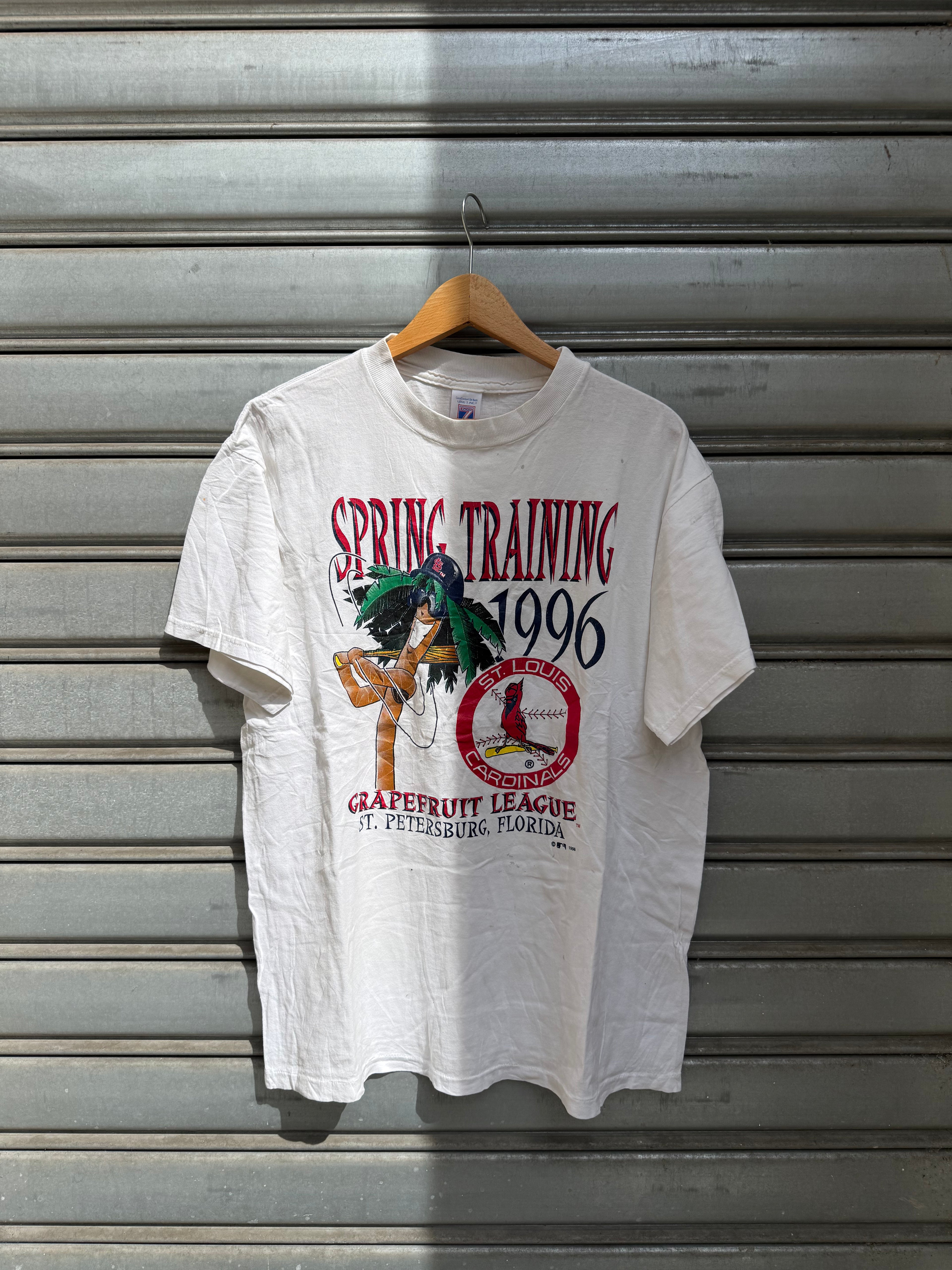 1996 SPRING TRAINING, ST. LOUIS CARDINALS SPRING TRAINING T-SHIRT (L)