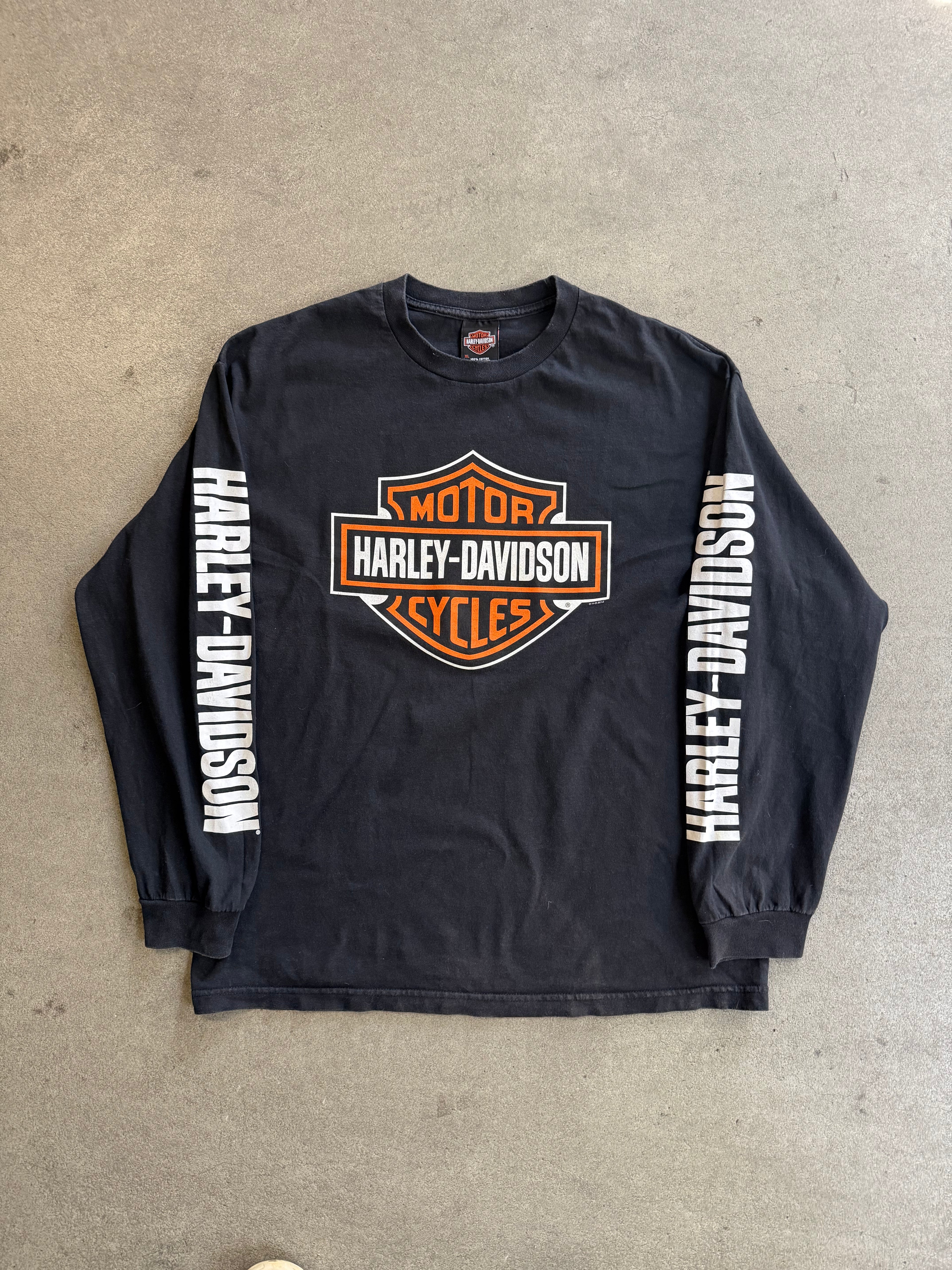 2000S HARLEY DAVIDISON ALCATRAZ SAN FRANCISCO LONG SLEEVES (XL)