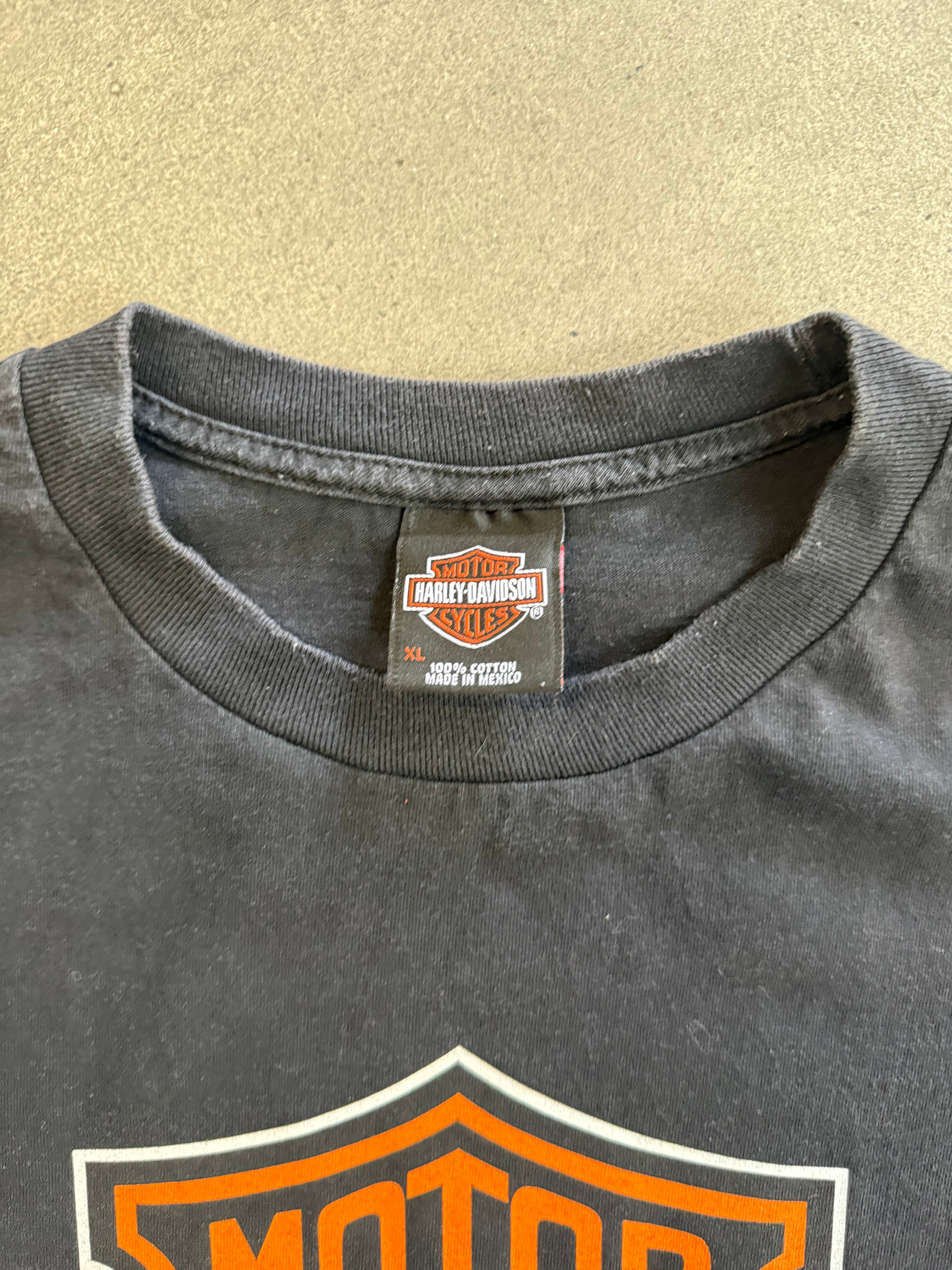 2000S HARLEY DAVIDISON ALCATRAZ SAN FRANCISCO LONG SLEEVES (XL)