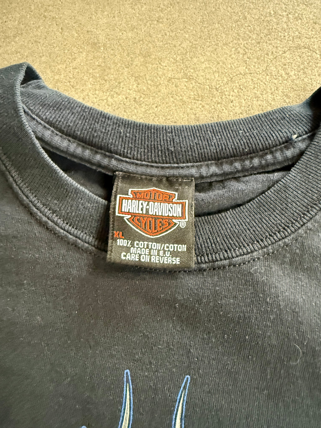 2000S HARLEY DAVIDSON FLAMES LONG SLEEVES (XL)
