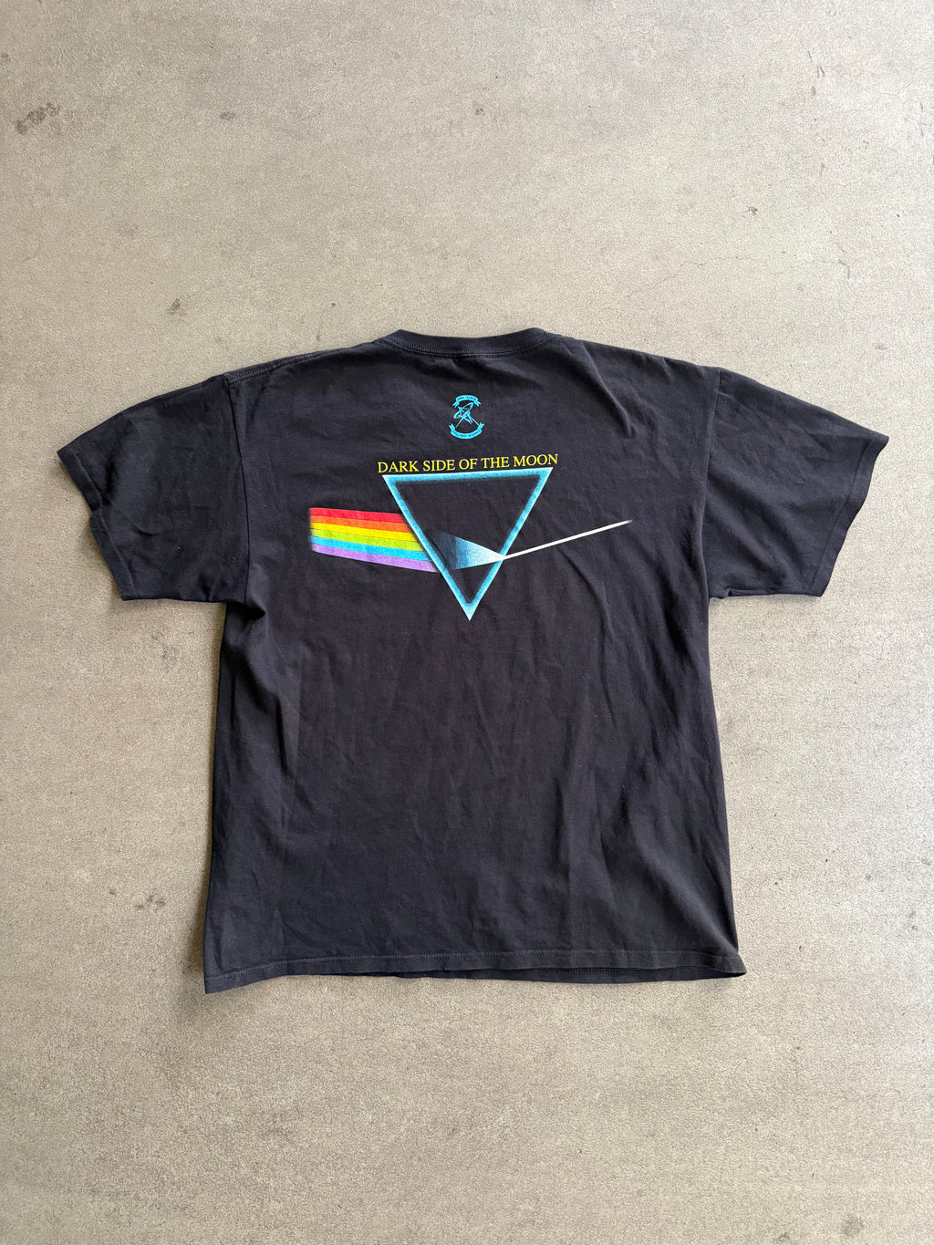 2003 PINK FLOYD DARK SIDE OF THE MOON PRINT T-SHIRT (XL)
