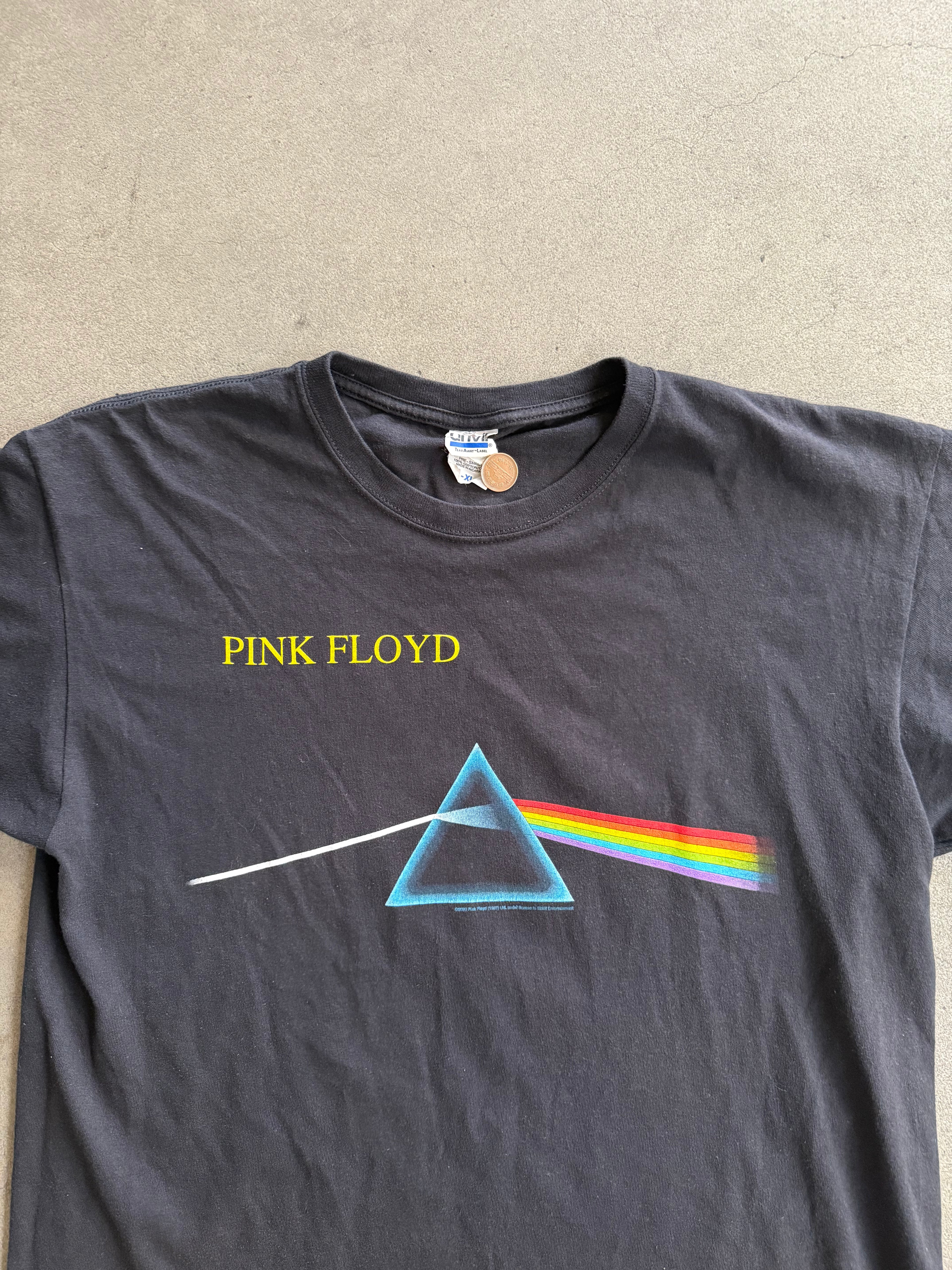 2003 PINK FLOYD DARK SIDE OF THE MOON PRINT T-SHIRT (XL)