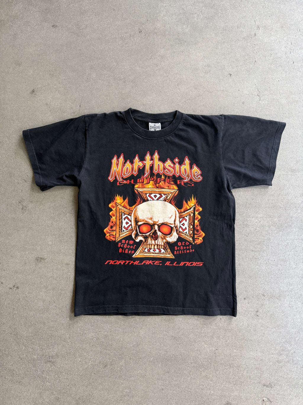 2000S WEST COAST CHOPPERS "NORTHLAKE" THAI BOOTLEG T-SHIRT (L)