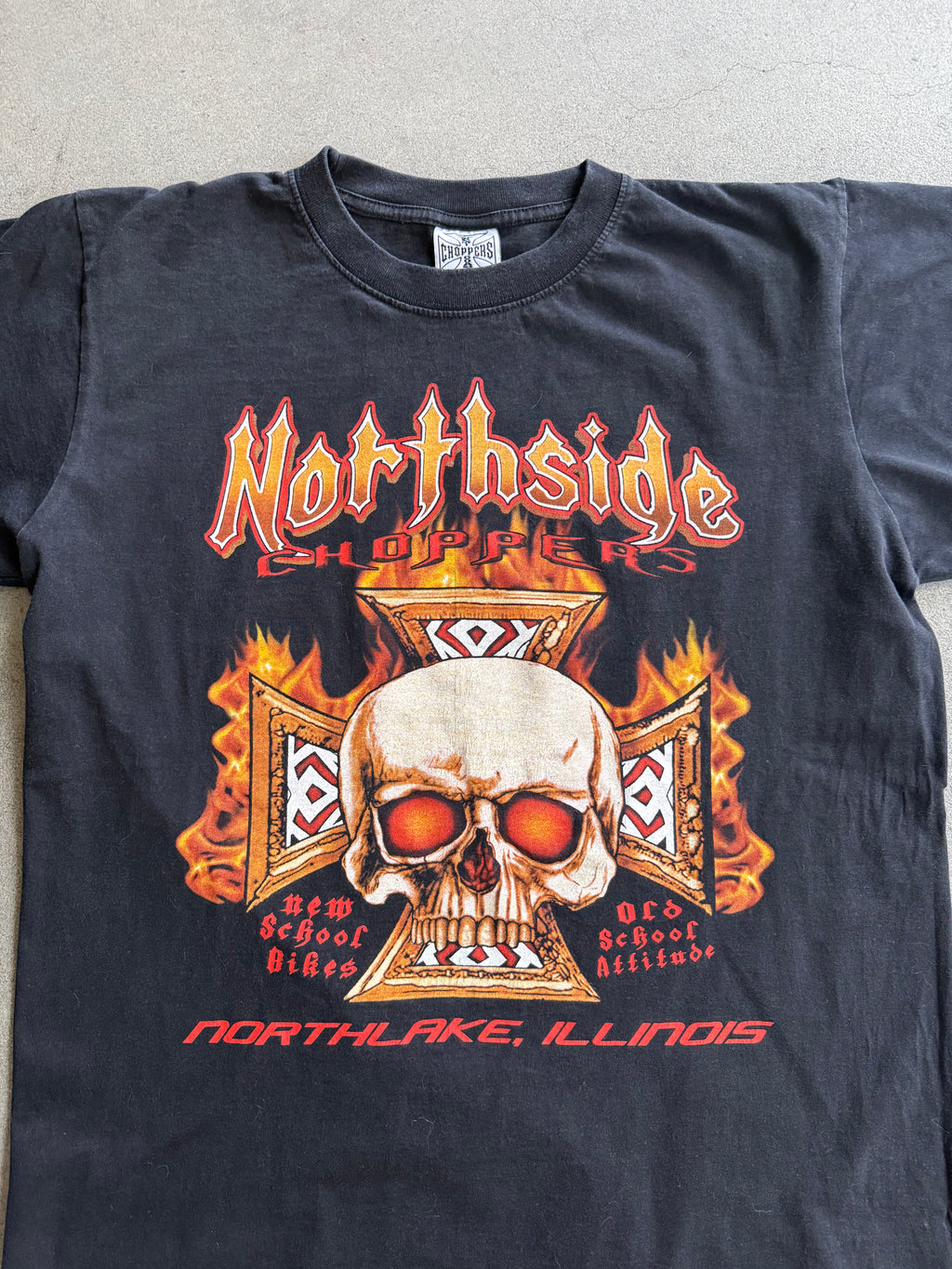 2000S WEST COAST CHOPPERS "NORTHLAKE" THAI BOOTLEG T-SHIRT (L)