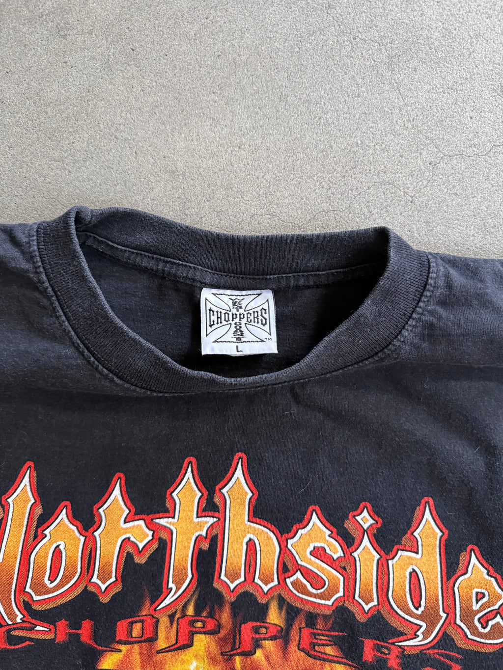 2000S WEST COAST CHOPPERS "NORTHLAKE" THAI BOOTLEG T-SHIRT (L)