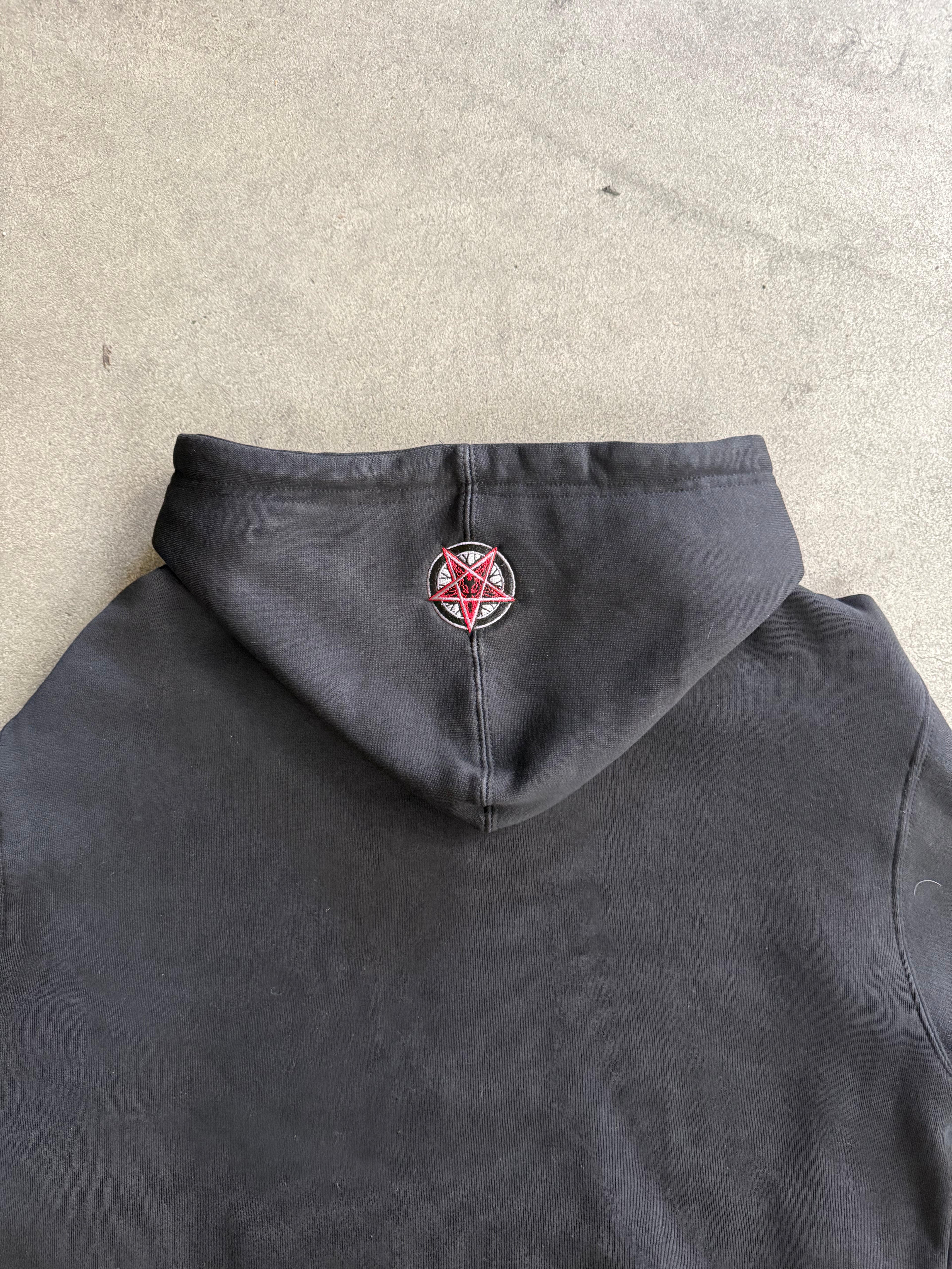 2000S WEST COAST CHOPPERS SATAN ZIP HOODIE (L)