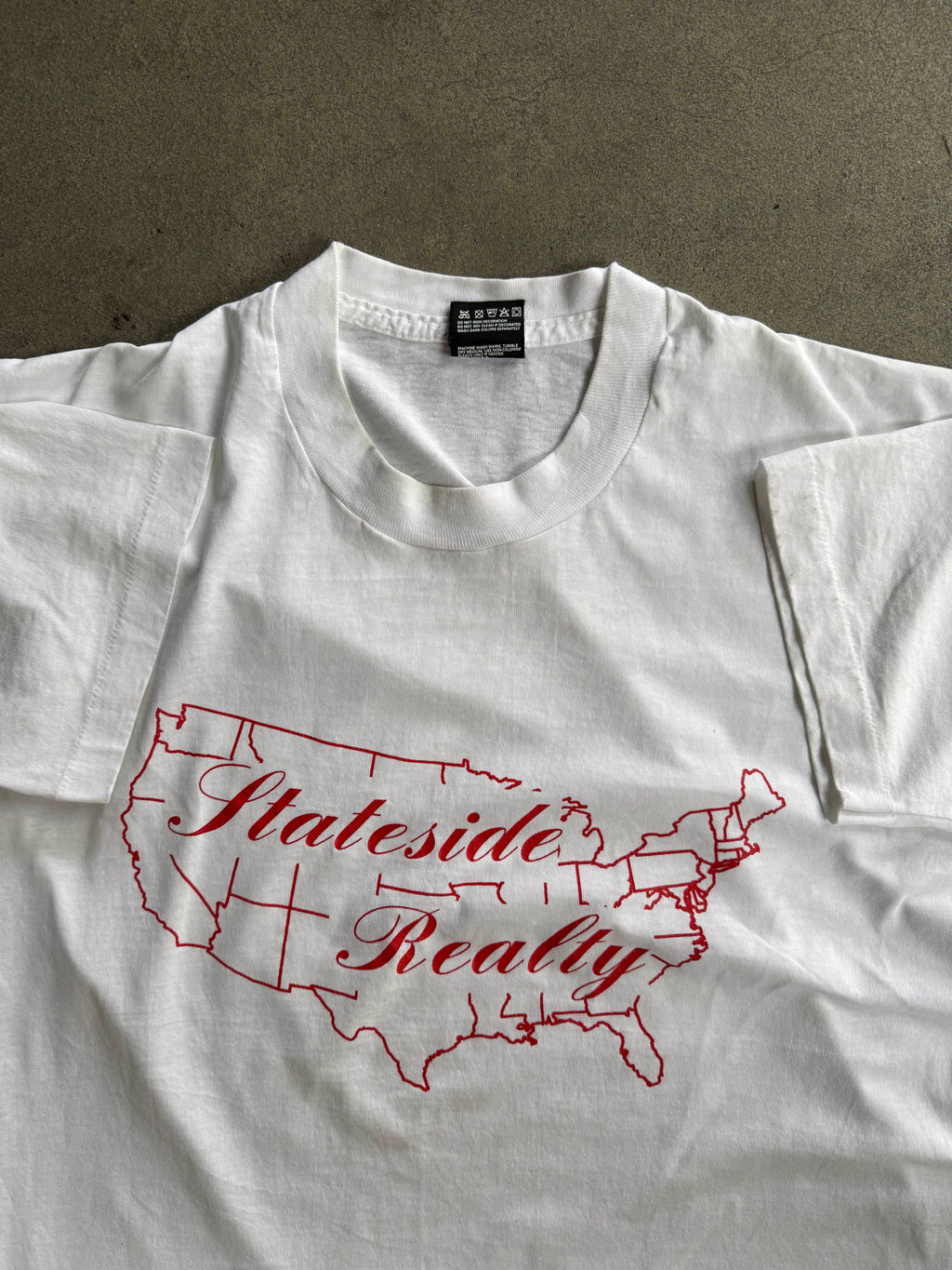 90S STATESIDE REALTY SINGLE STITCH T-SHIRT (L)