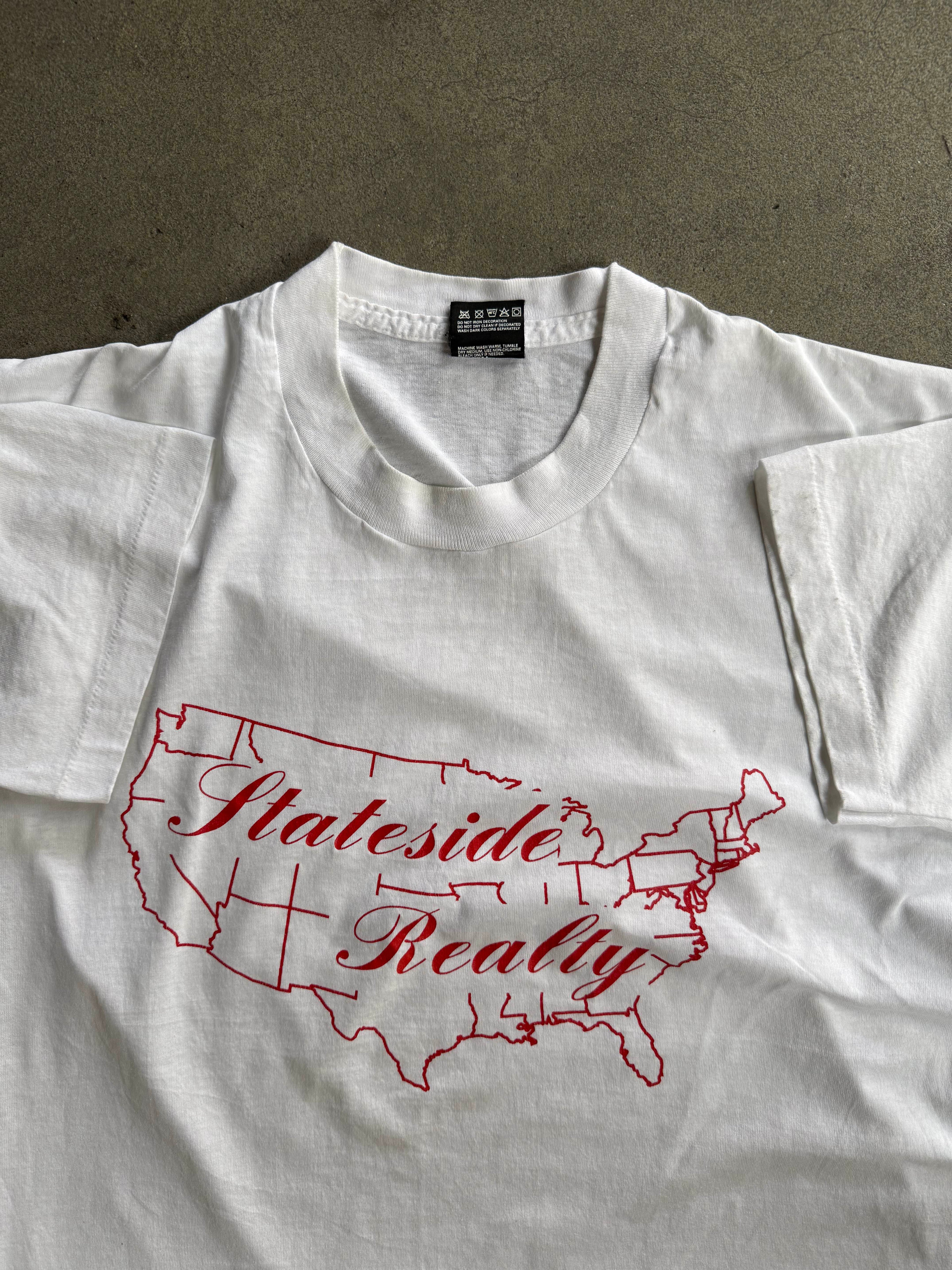 90S STATESIDE REALTY SINGLE STITCH T-SHIRT (L)