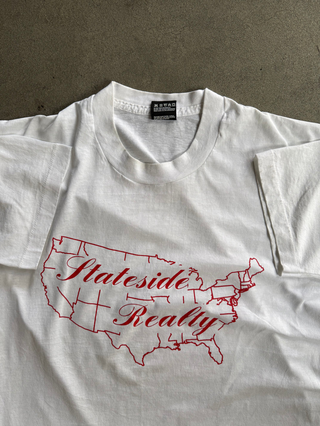 90S STATESIDE REALTY SINGLE STITCH T-SHIRT (L)