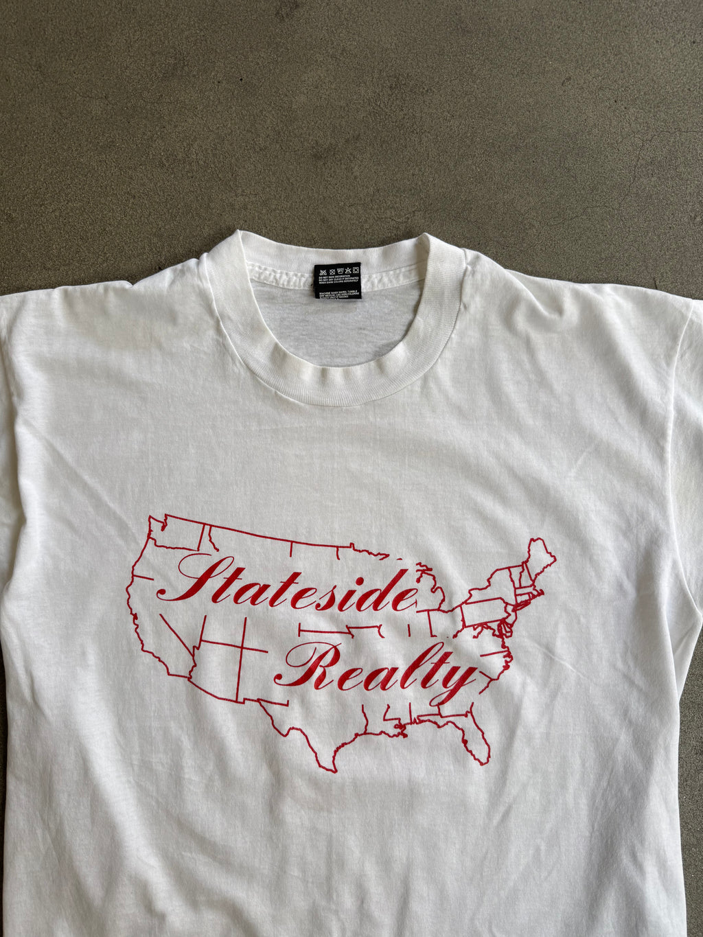 90S STATESIDE REALTY SINGLE STITCH T-SHIRT (L)