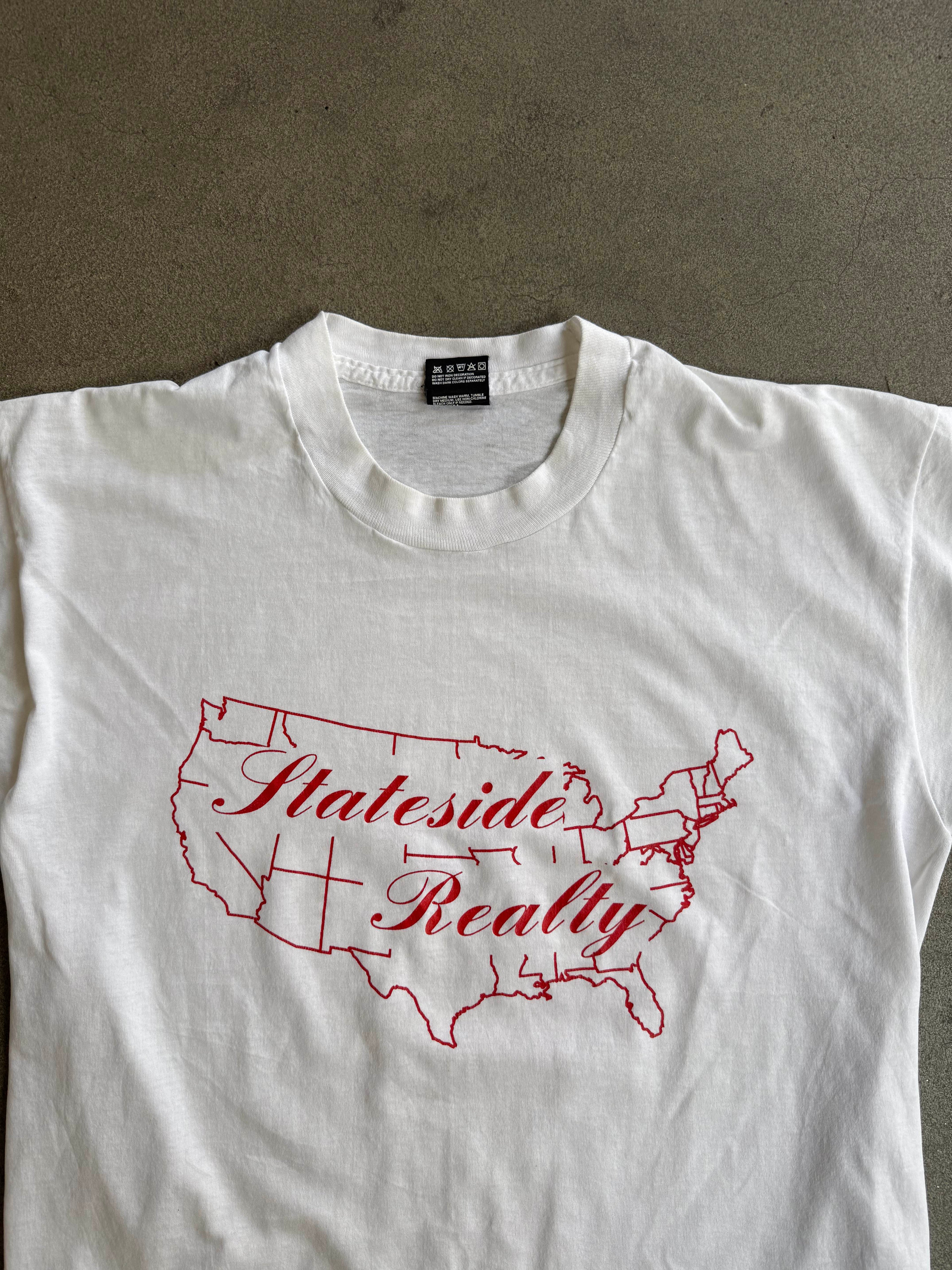 90S STATESIDE REALTY SINGLE STITCH T-SHIRT (L)