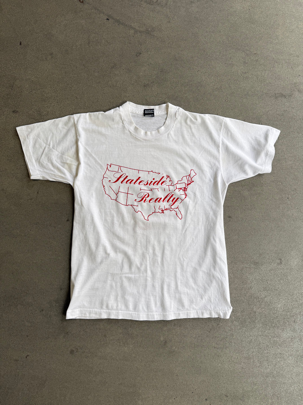 90S STATESIDE REALTY SINGLE STITCH T-SHIRT (L)
