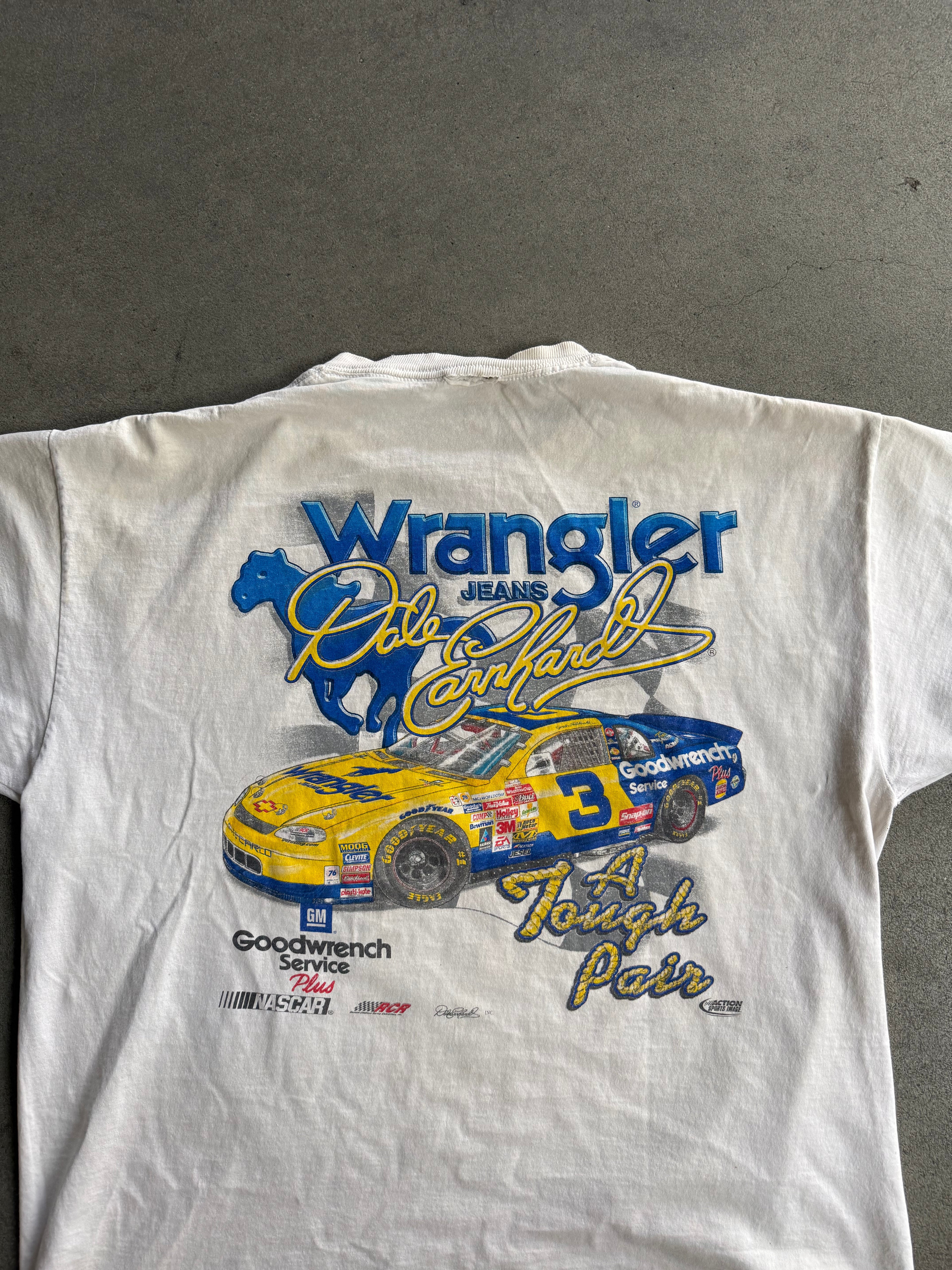 1999 WRANGLER TEAM NASCAR RACE T-SHIRT (XL)