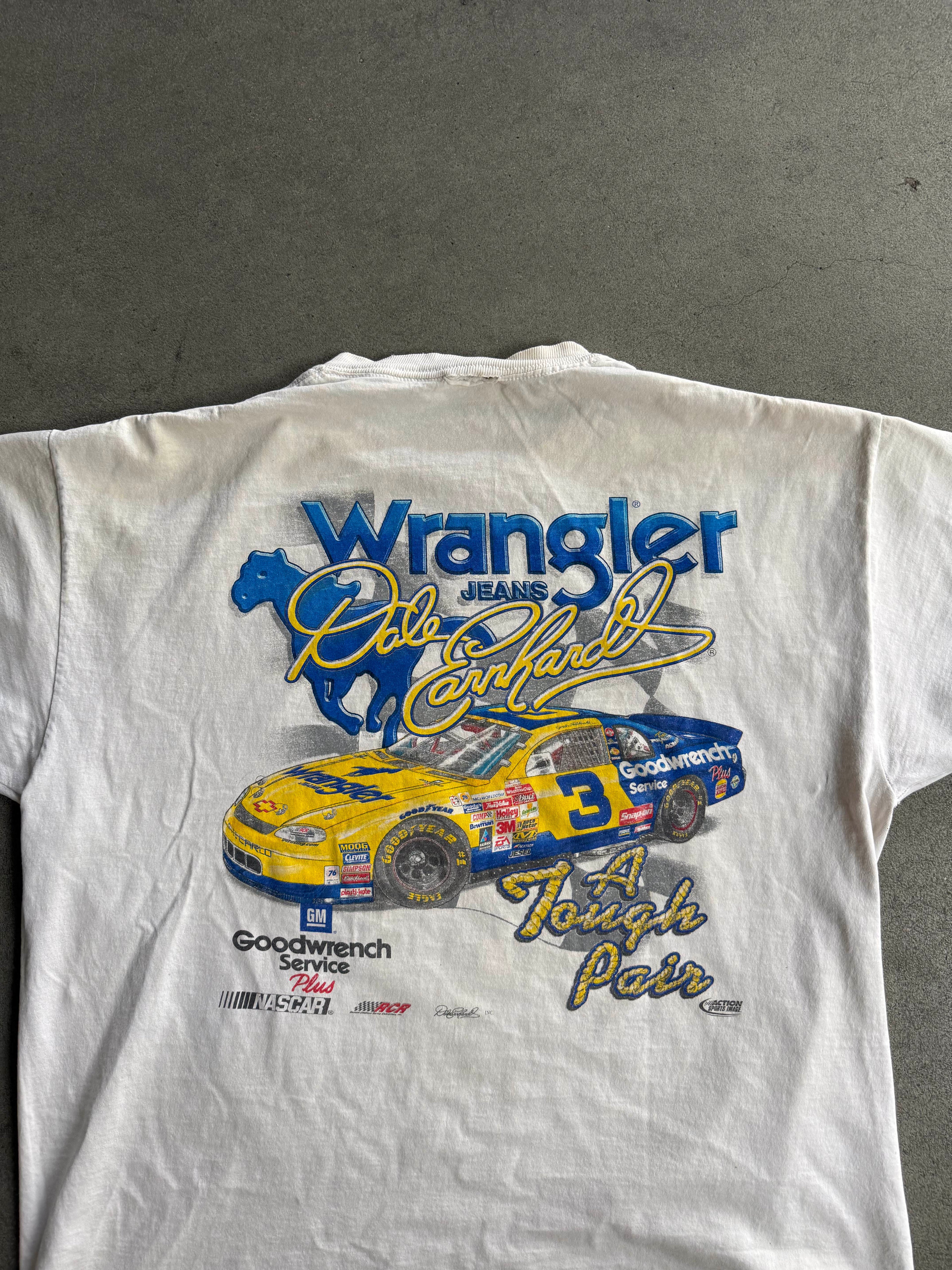 1999 WRANGLER TEAM NASCAR RACE T-SHIRT (XL)