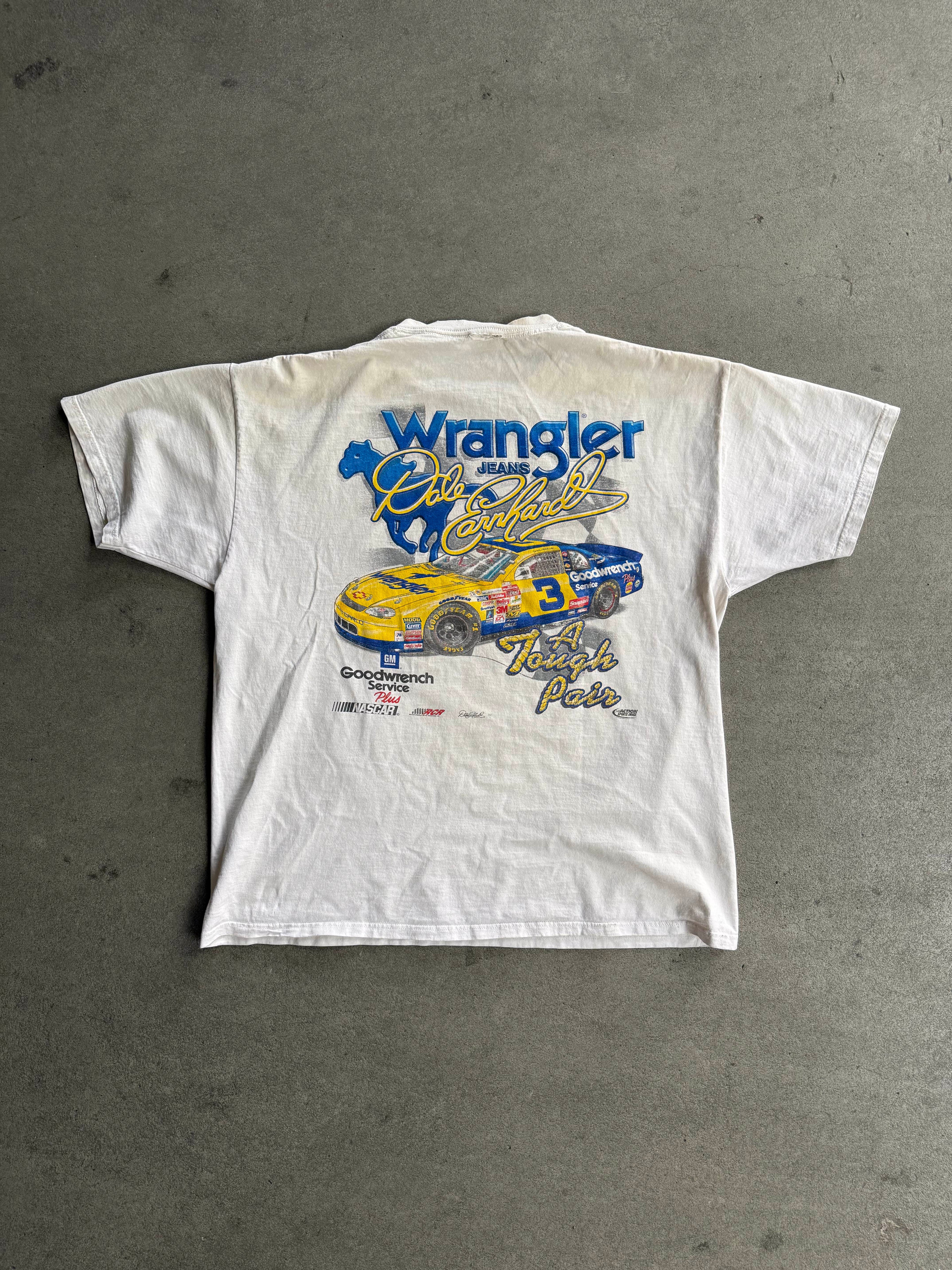 1999 WRANGLER TEAM NASCAR RACE T-SHIRT (XL)
