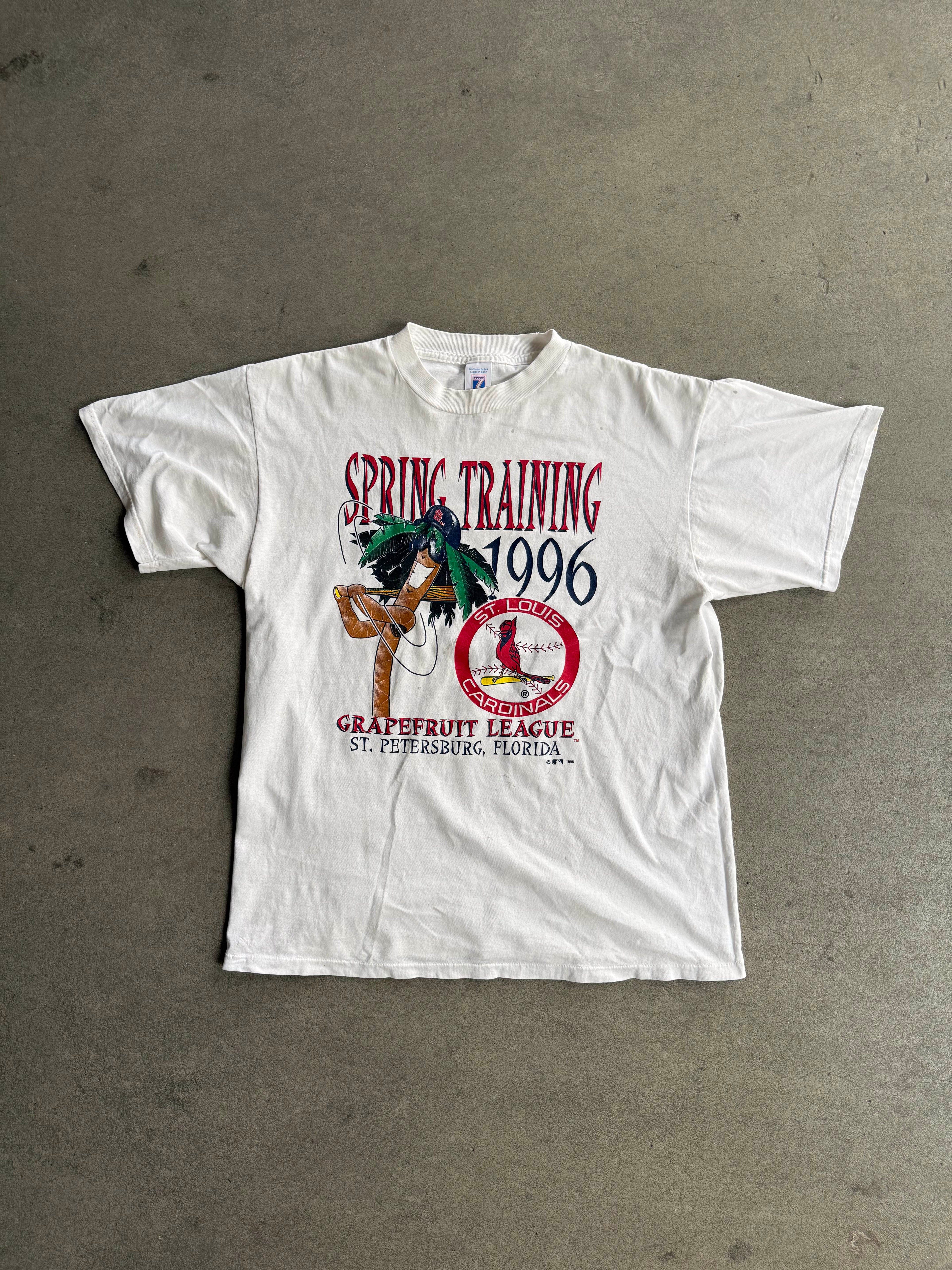 1996 SPRING TRAINING, ST. LOUIS CARDINALS T-SHIRT (L)
